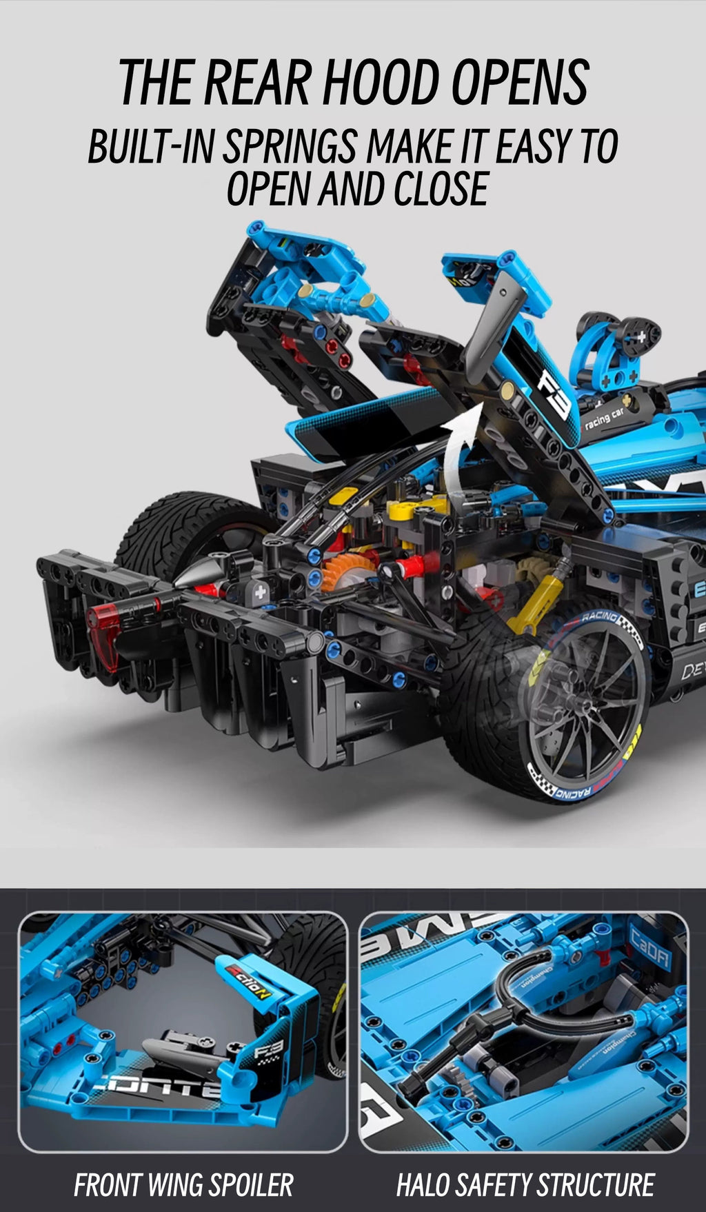 F1-Formula E-1:8 scale