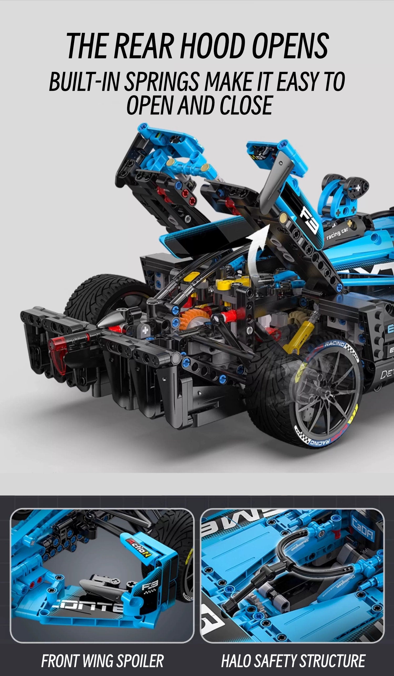 F1-Formula E-1:8 scale