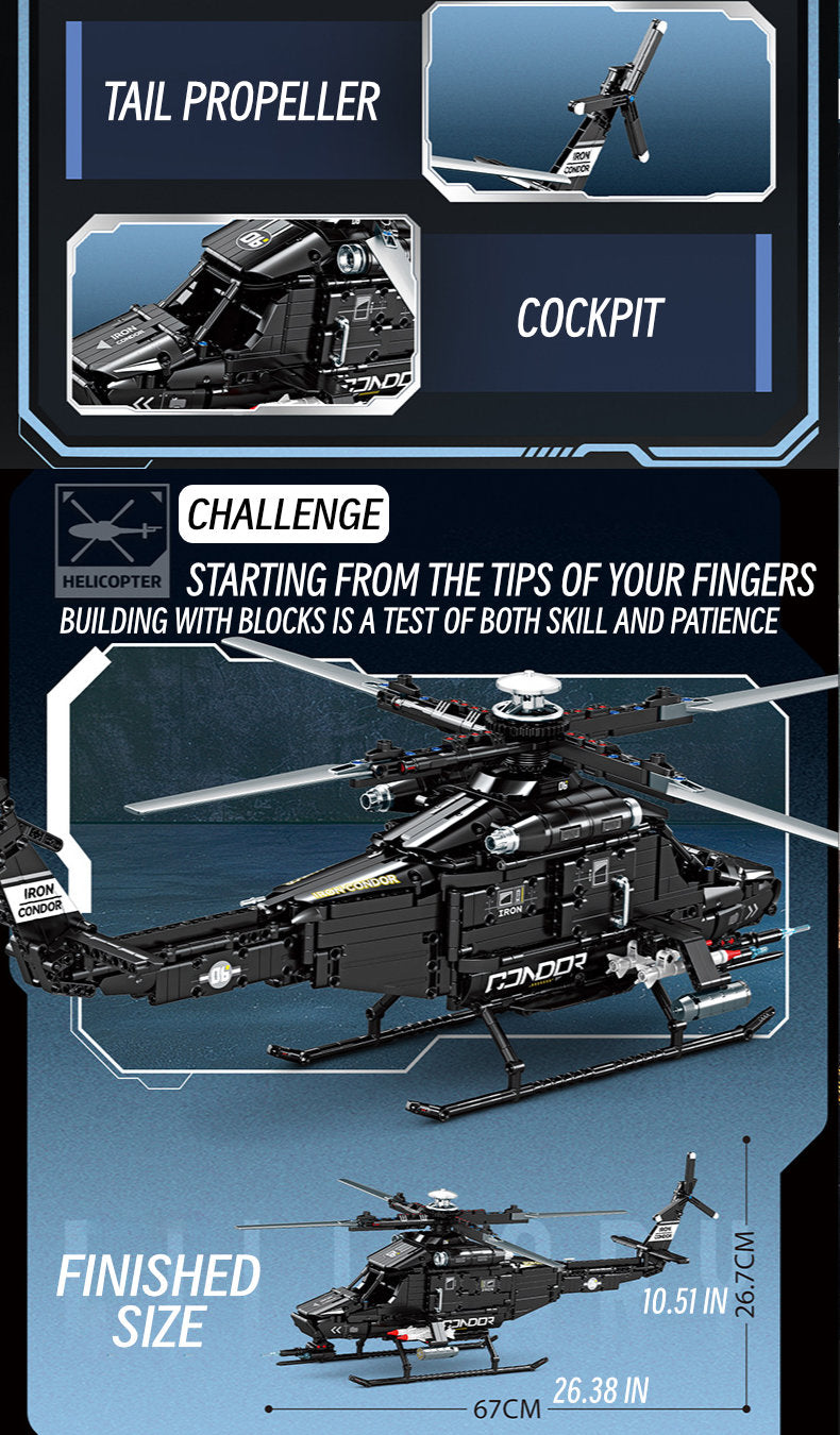 Military combat helicopter