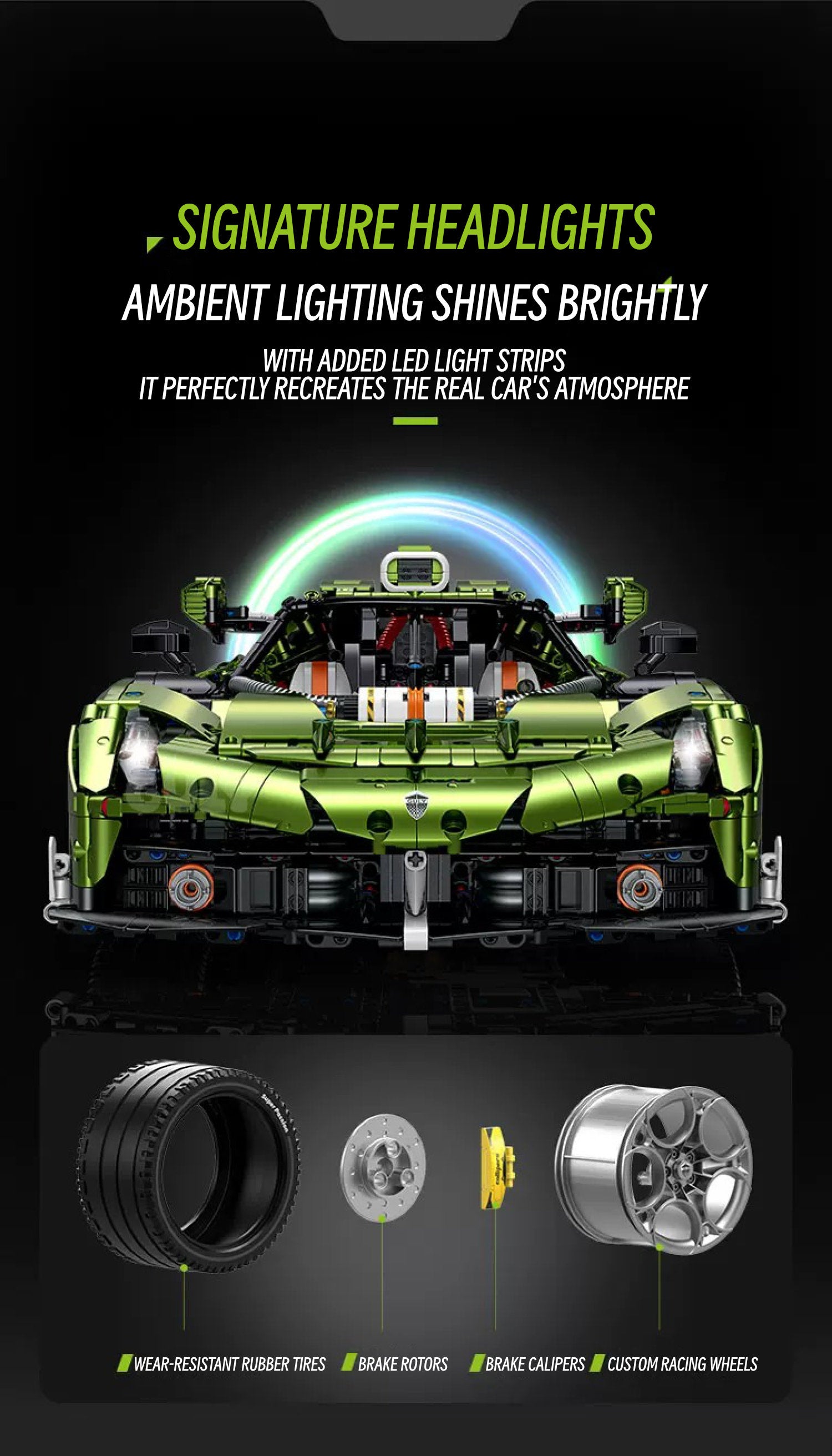 Koenigsegg Jesko-1：8 scale