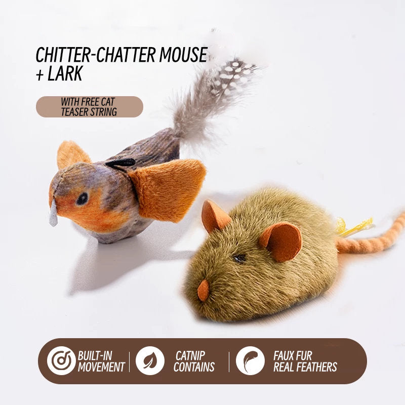 Chit chatter mouse for CATs