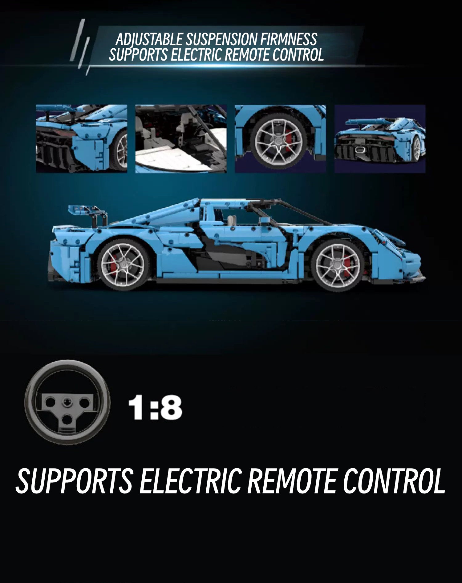 Koenigsegg Regera-1：8 scale