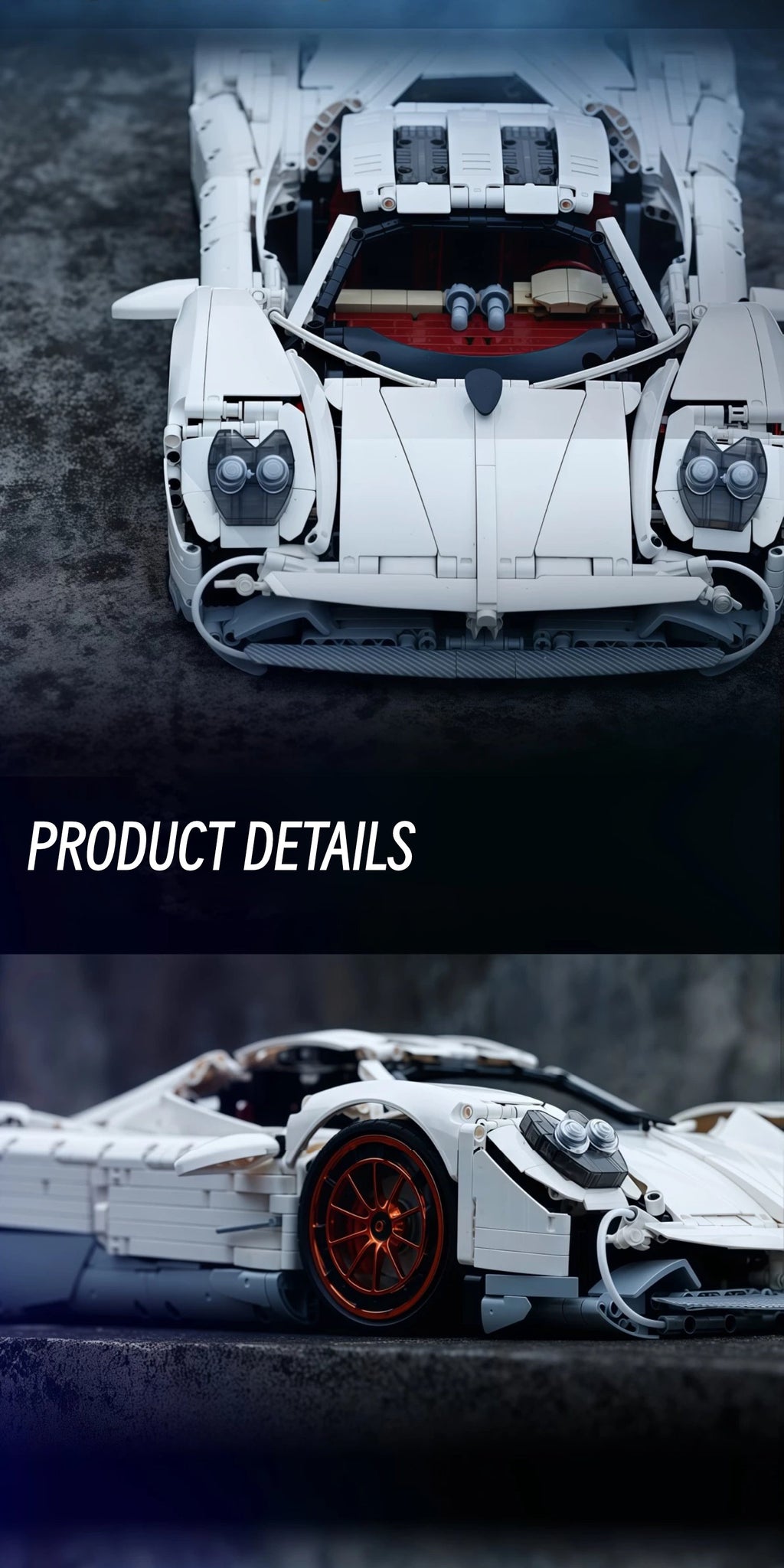 Pagani utopia-K box-1:8 scale