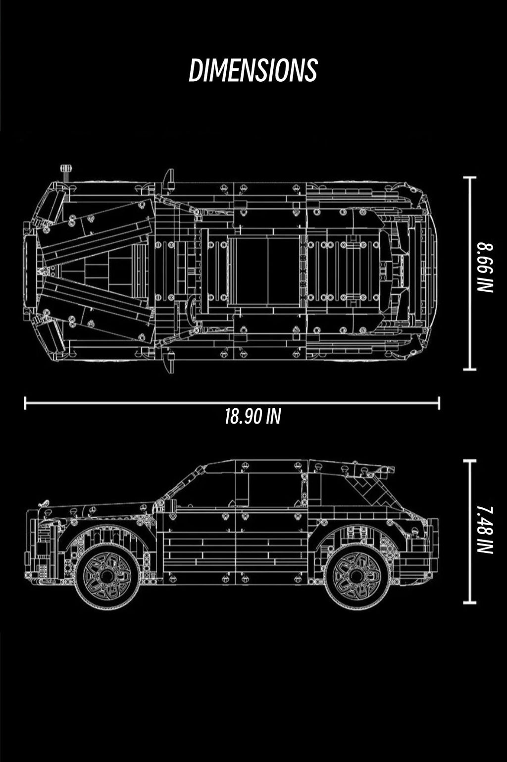 Rolls-Royce Cullinan-1：8 scale