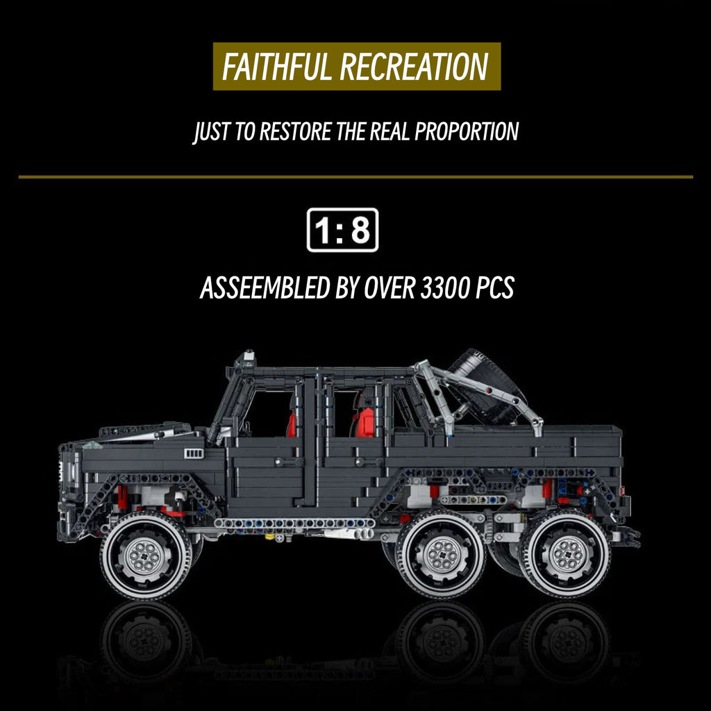 Benz AMG G63 6*6-1：8 scale