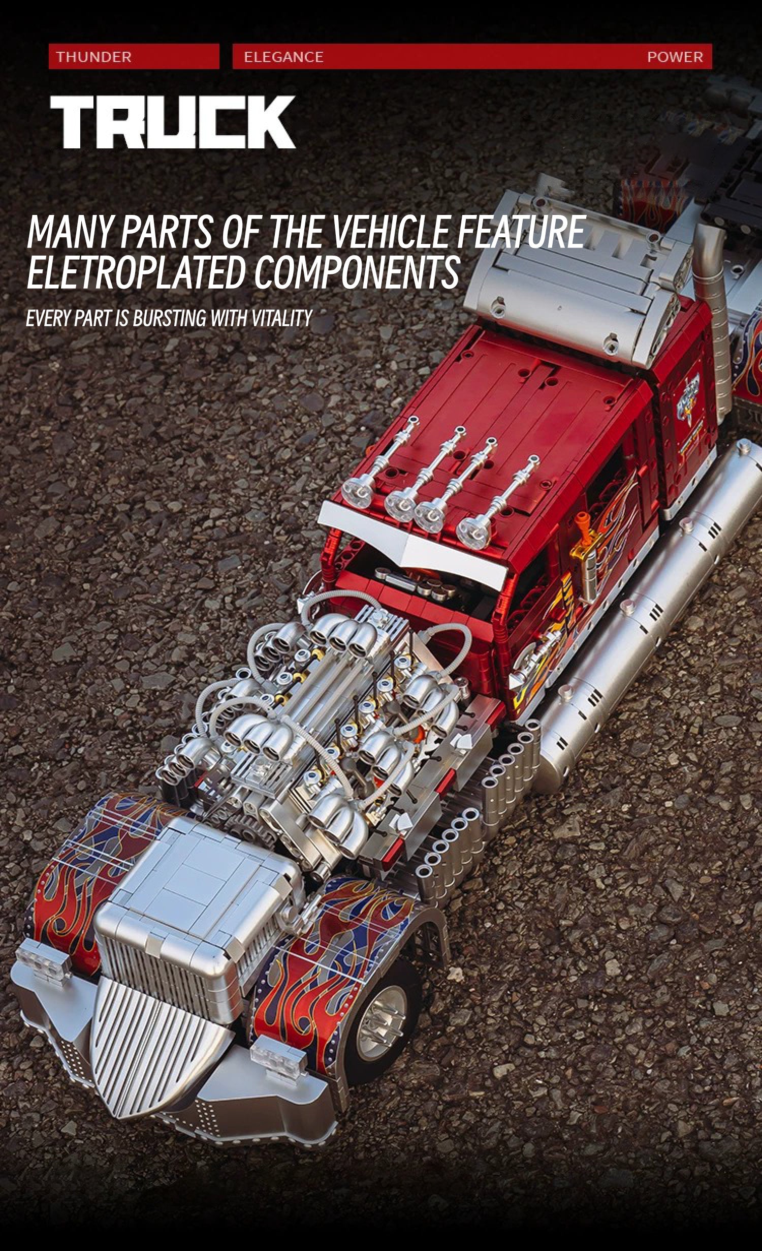Thor 24 heavy truck-1:8 scale