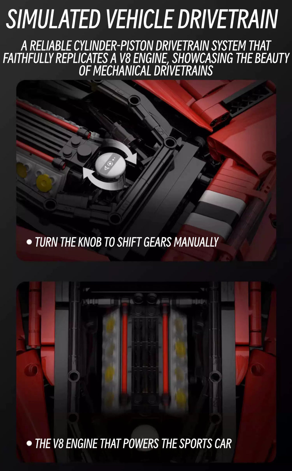 Ferrari 488-1: 8 scale