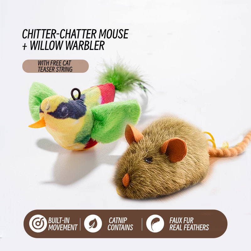 Chit chatter mouse for CATs