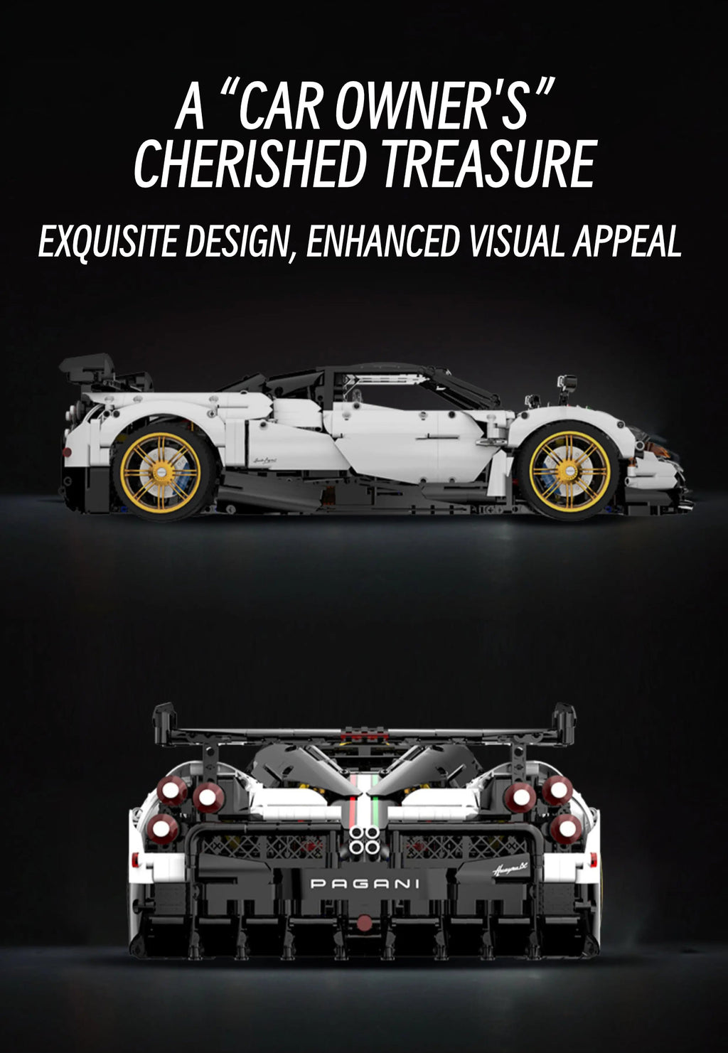 Pagani huayra-1:8 scale