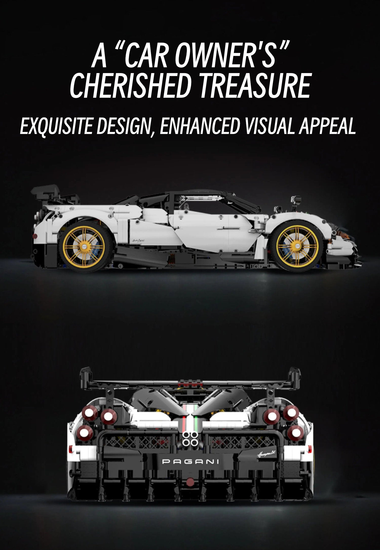 Pagani huayra-1:8 scale