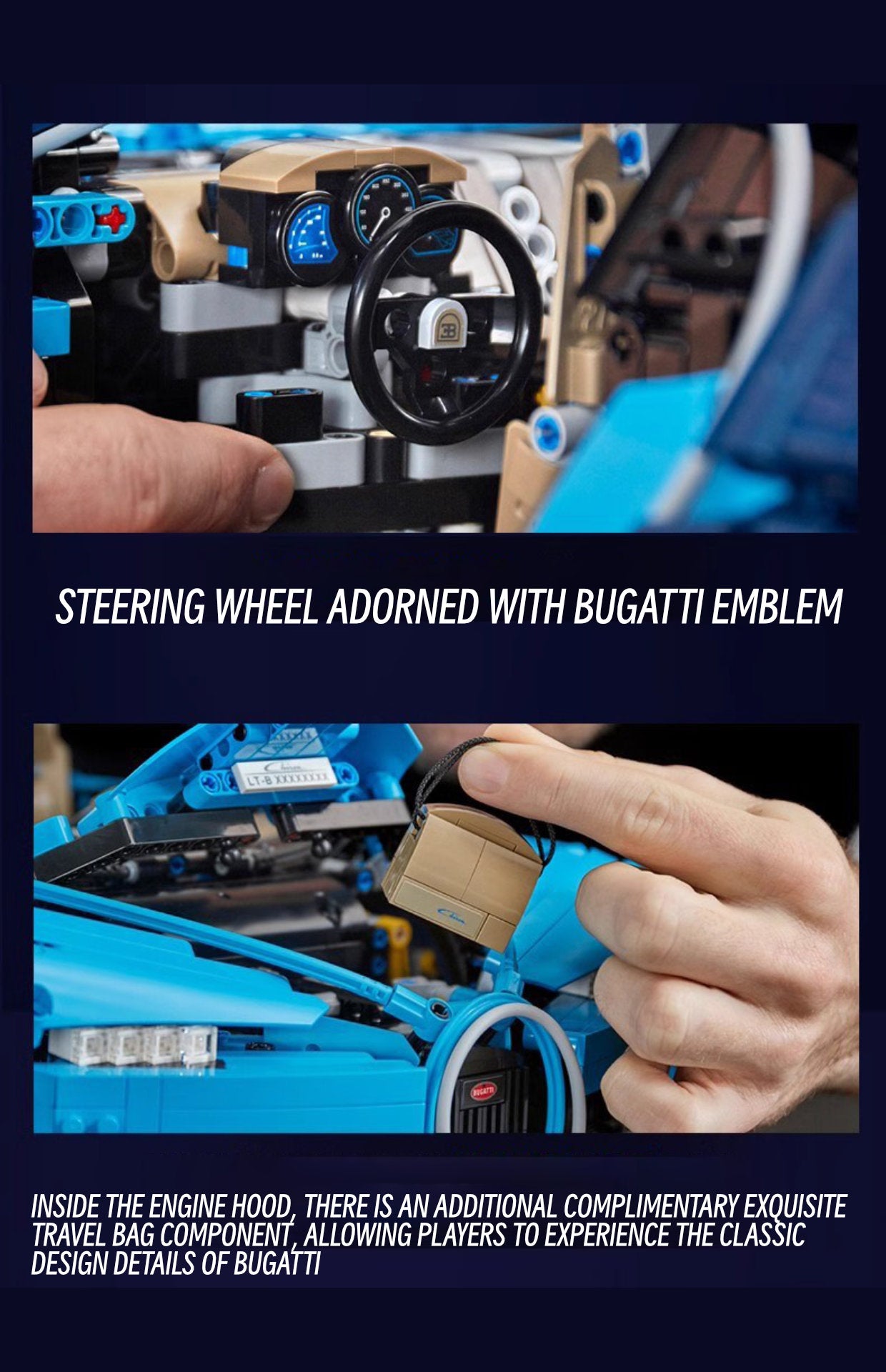 Bugatti chiron-1:8 scale