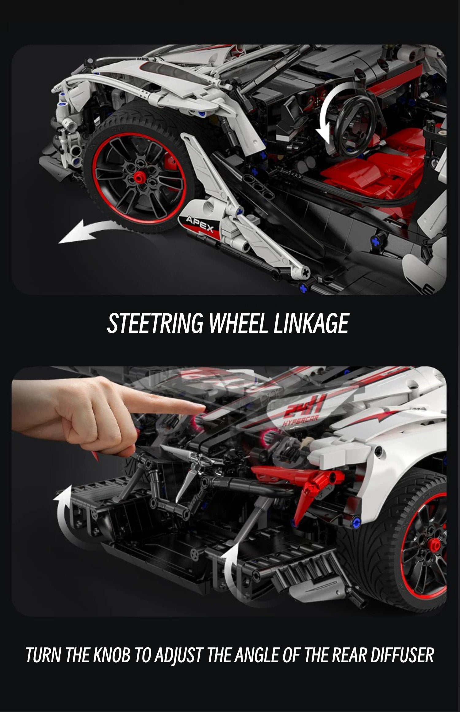Apollo IE white godness-1:8 scale