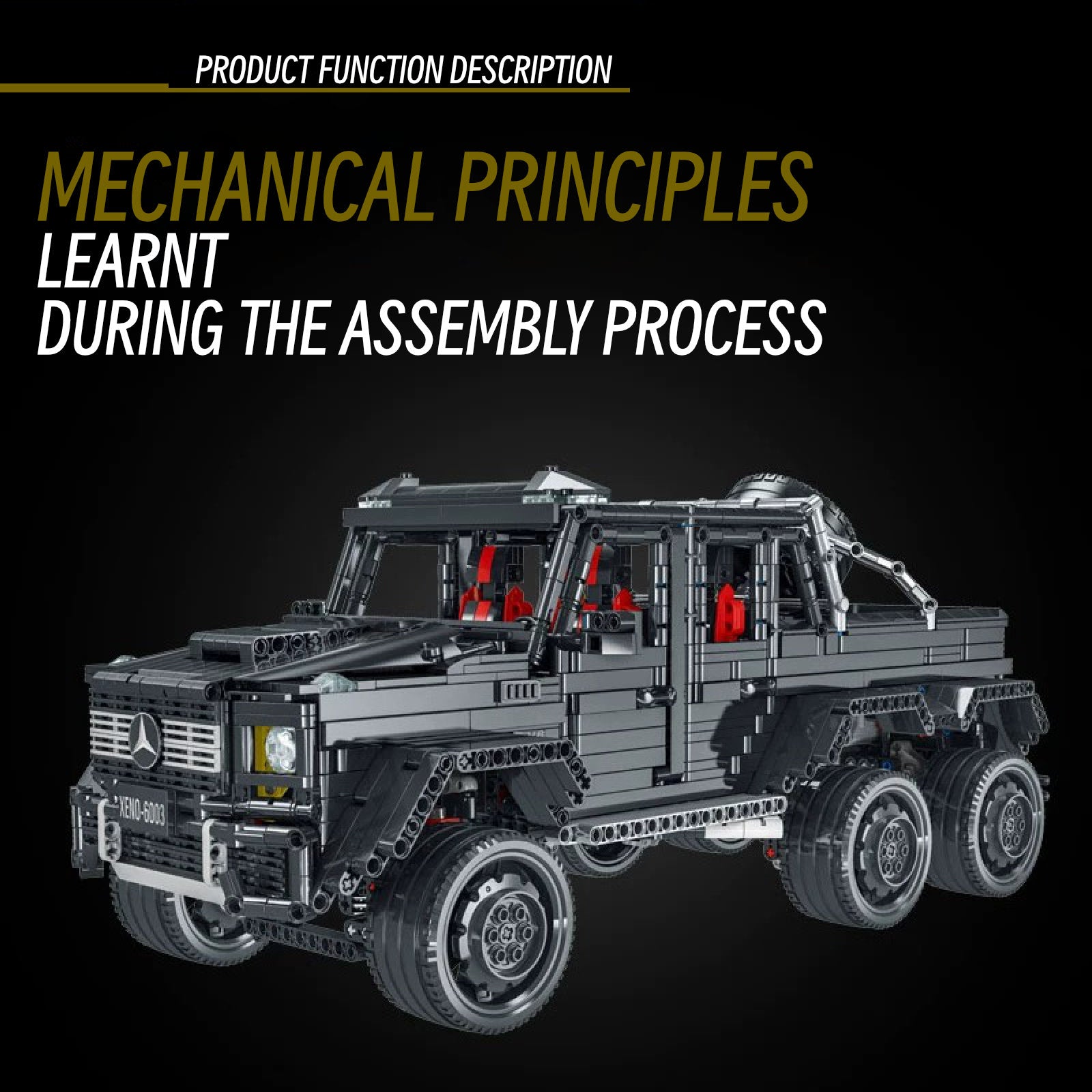 Benz AMG G63 6*6-1：8 scale