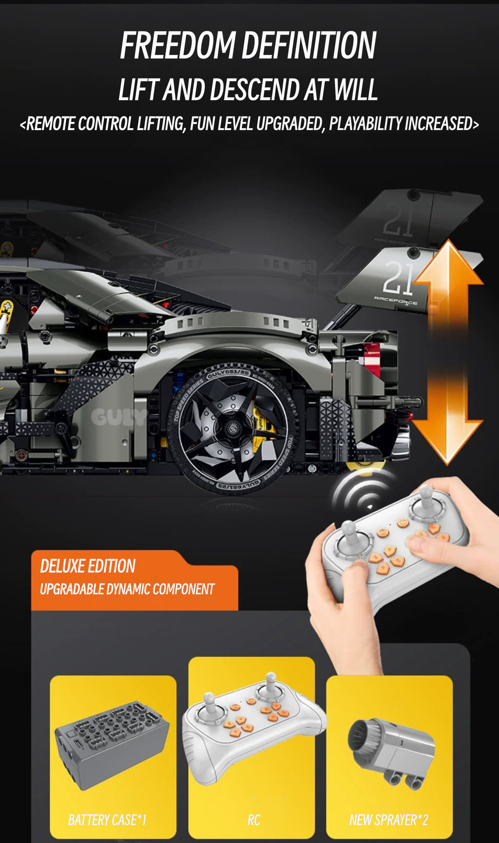 Ford GT mansory-1:8 scale