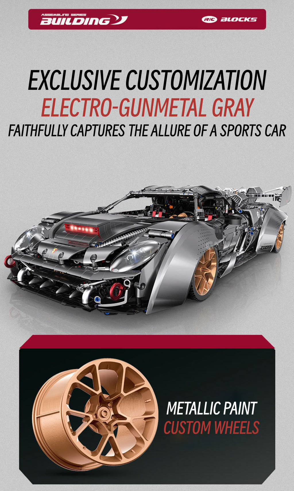 Porsche 918-1:8 scale