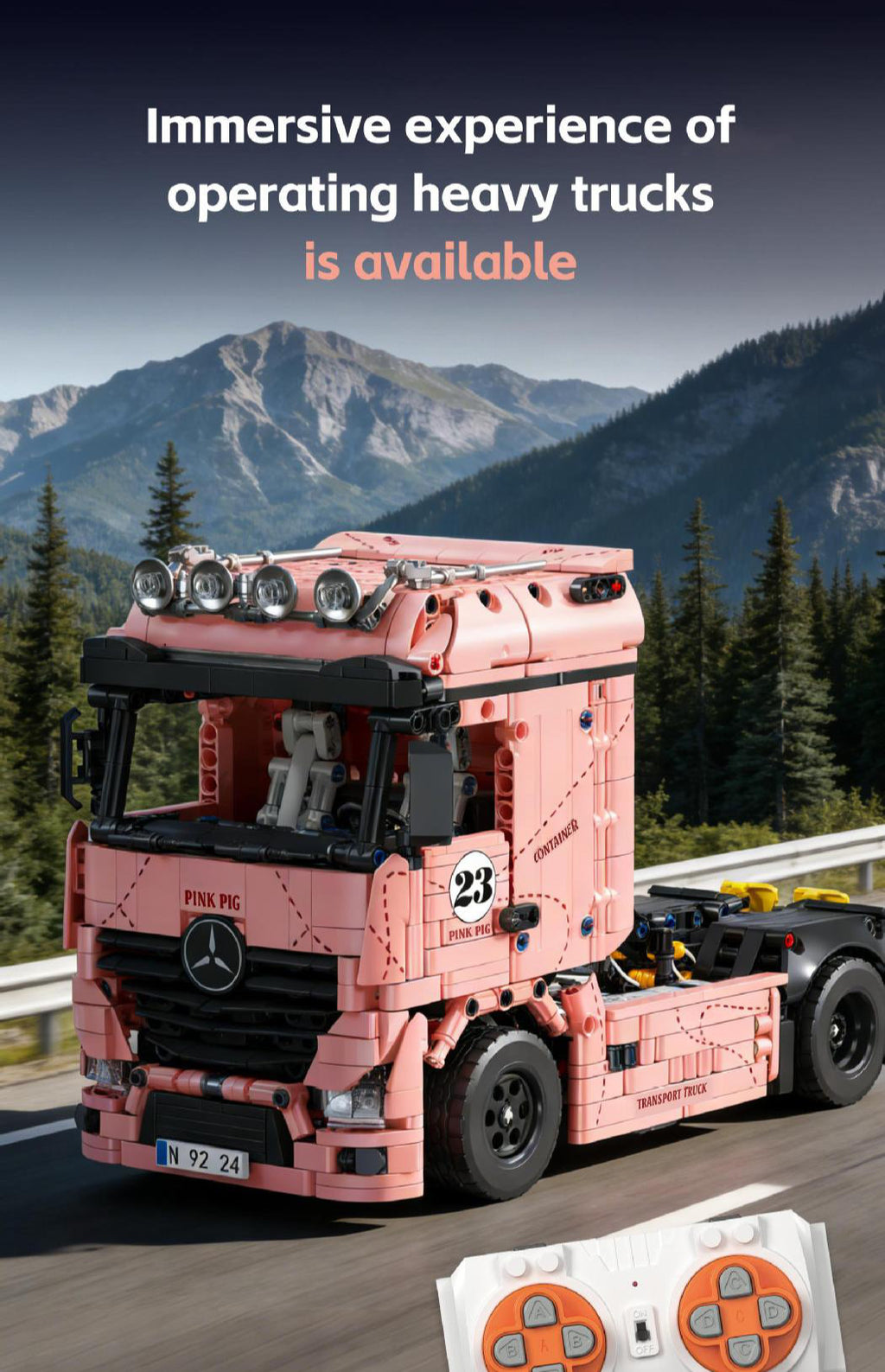 Pink Pig-1:10 SCALE