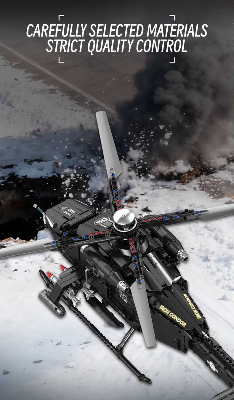 Military combat helicopter