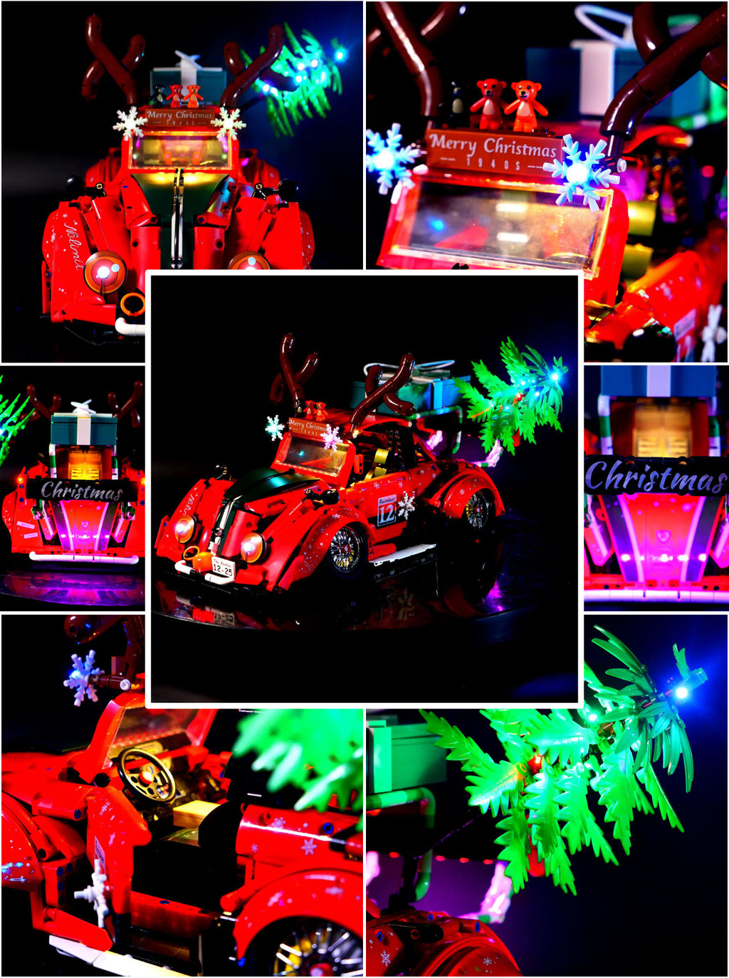 Chirstmas red beetle-1:10 scale