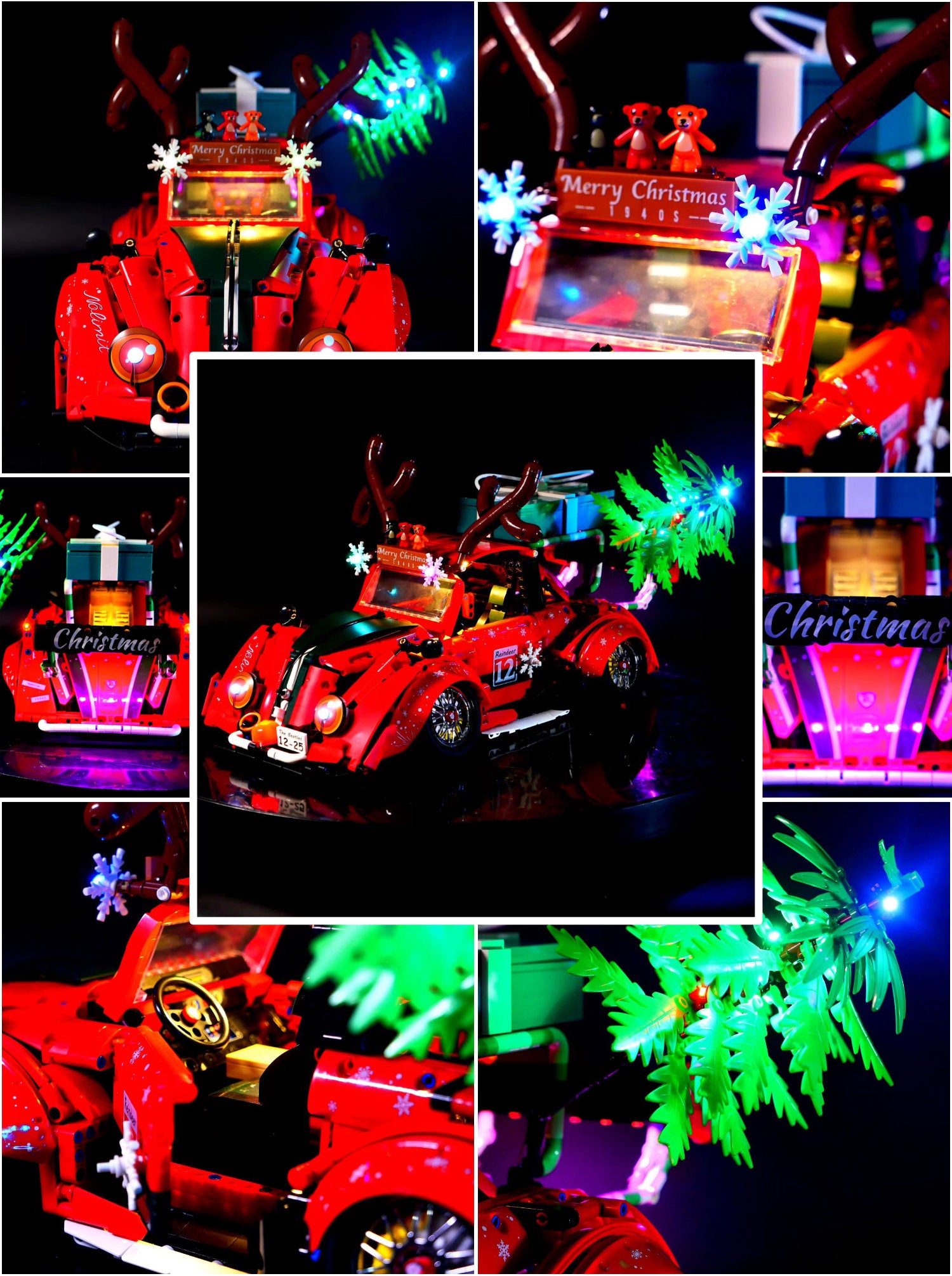 Chirstmas red beetle-1:10 scale