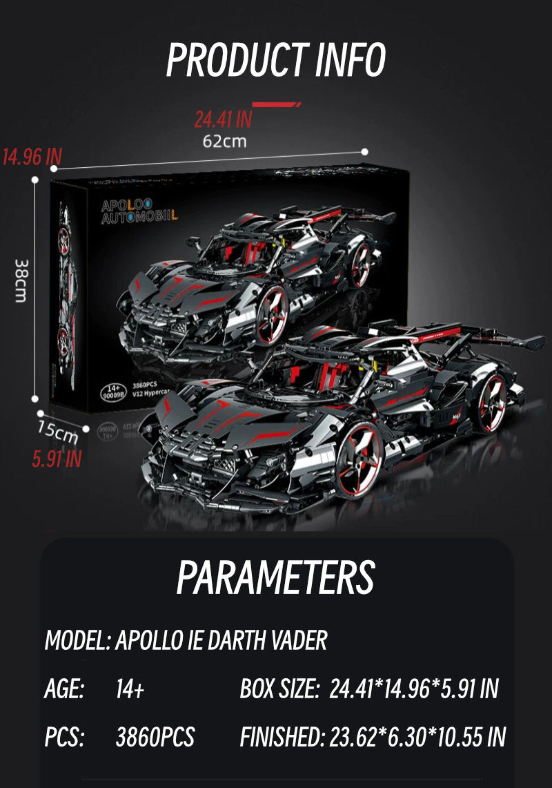 Apollo IE darth vader-1:8 scale
