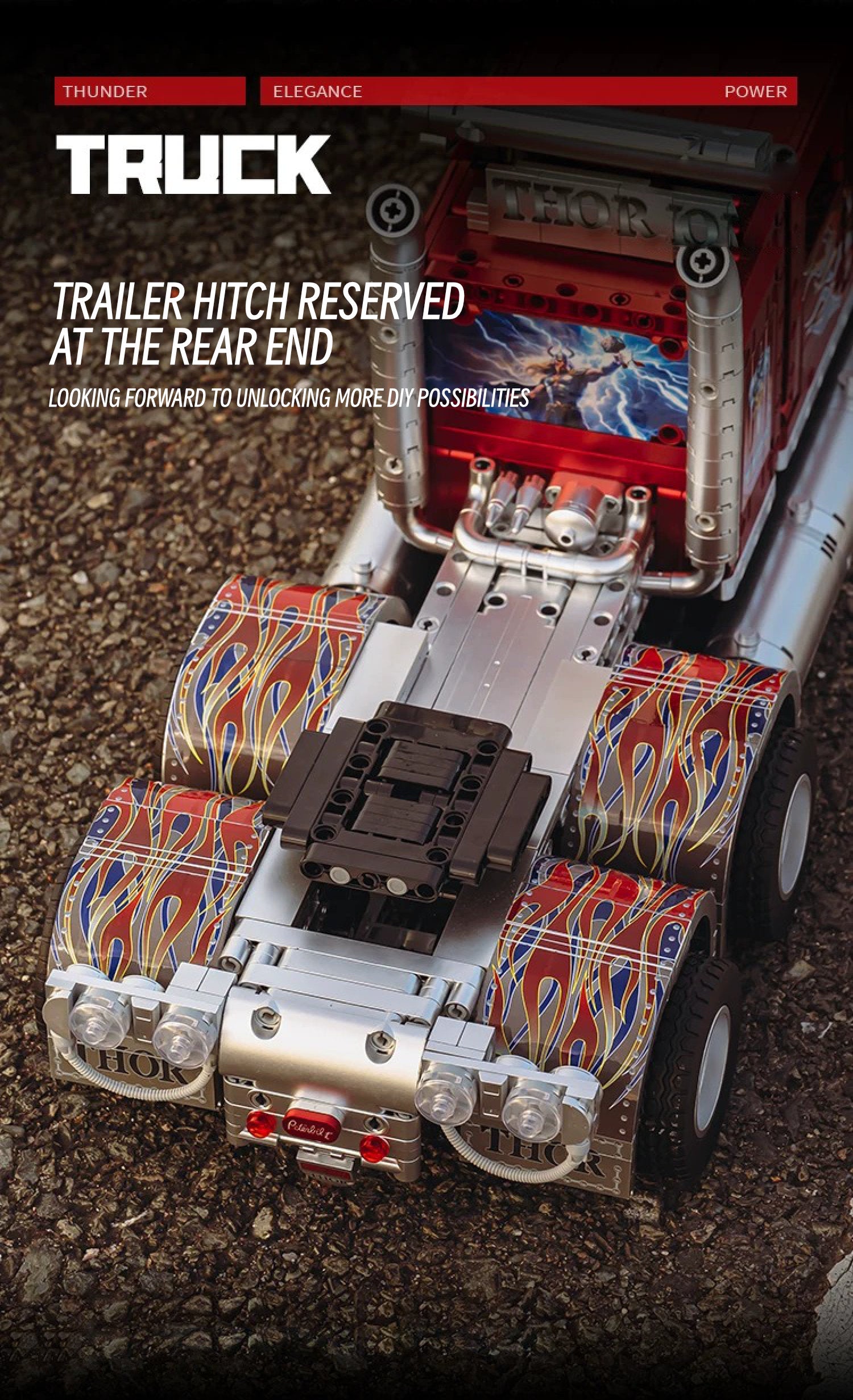 Thor 24 heavy truck-1:8 scale