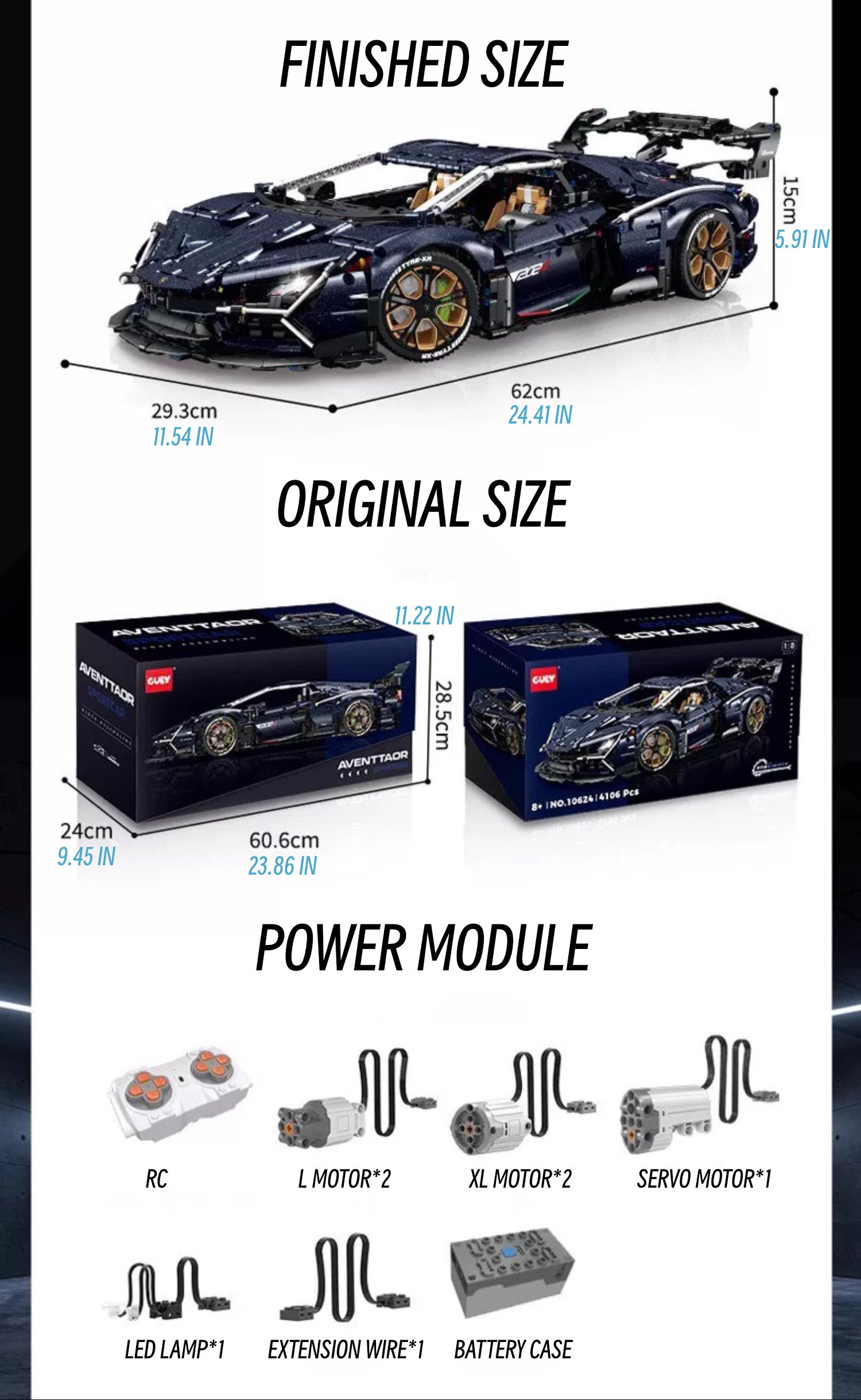 Rambo Starry Blue-1:8 scale