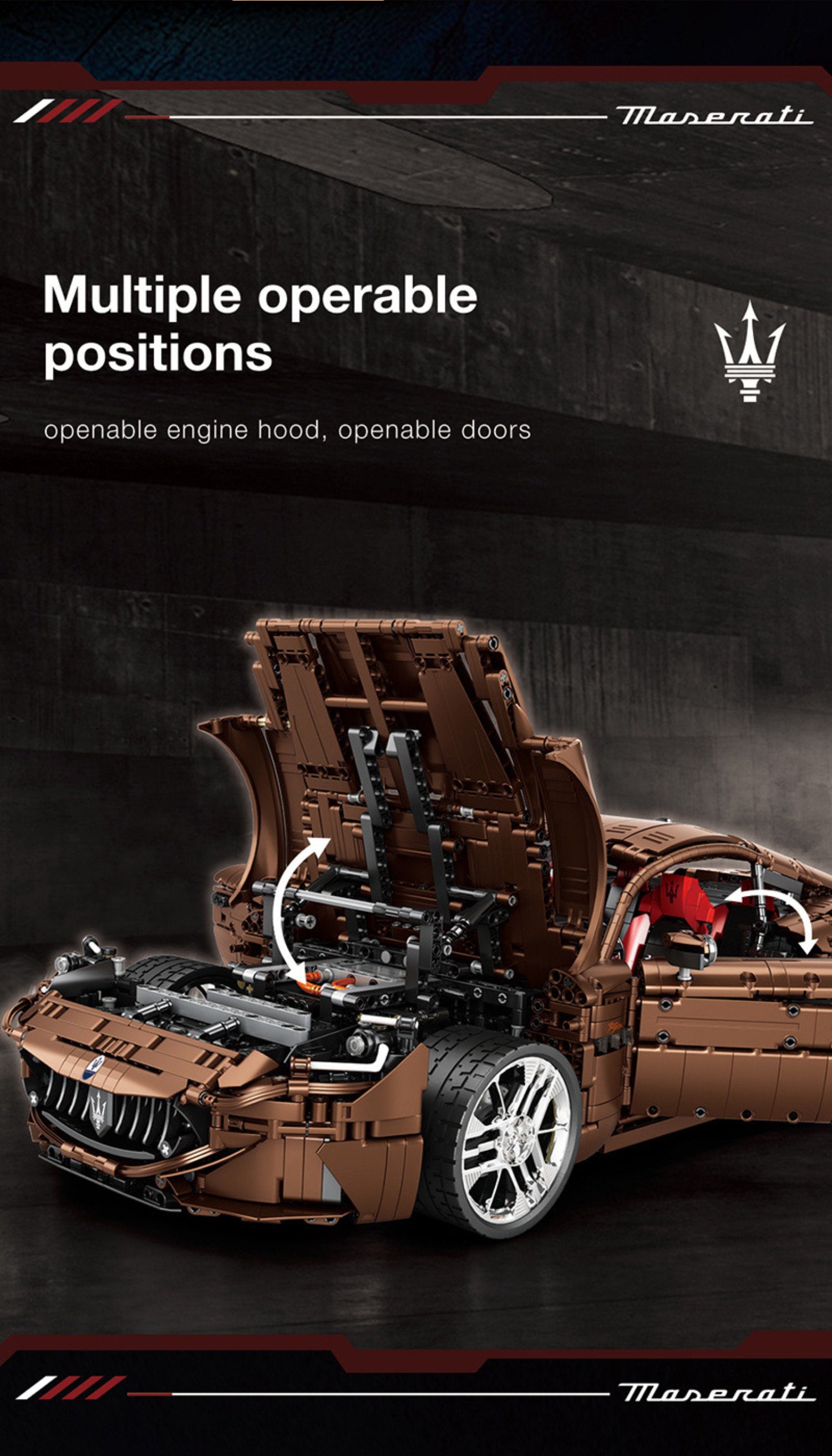 Maserati Quattroporte-1：8 scale