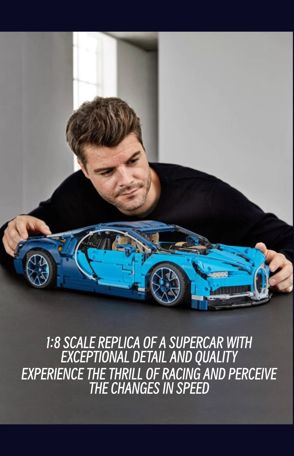 Bugatti chiron-1:8 scale