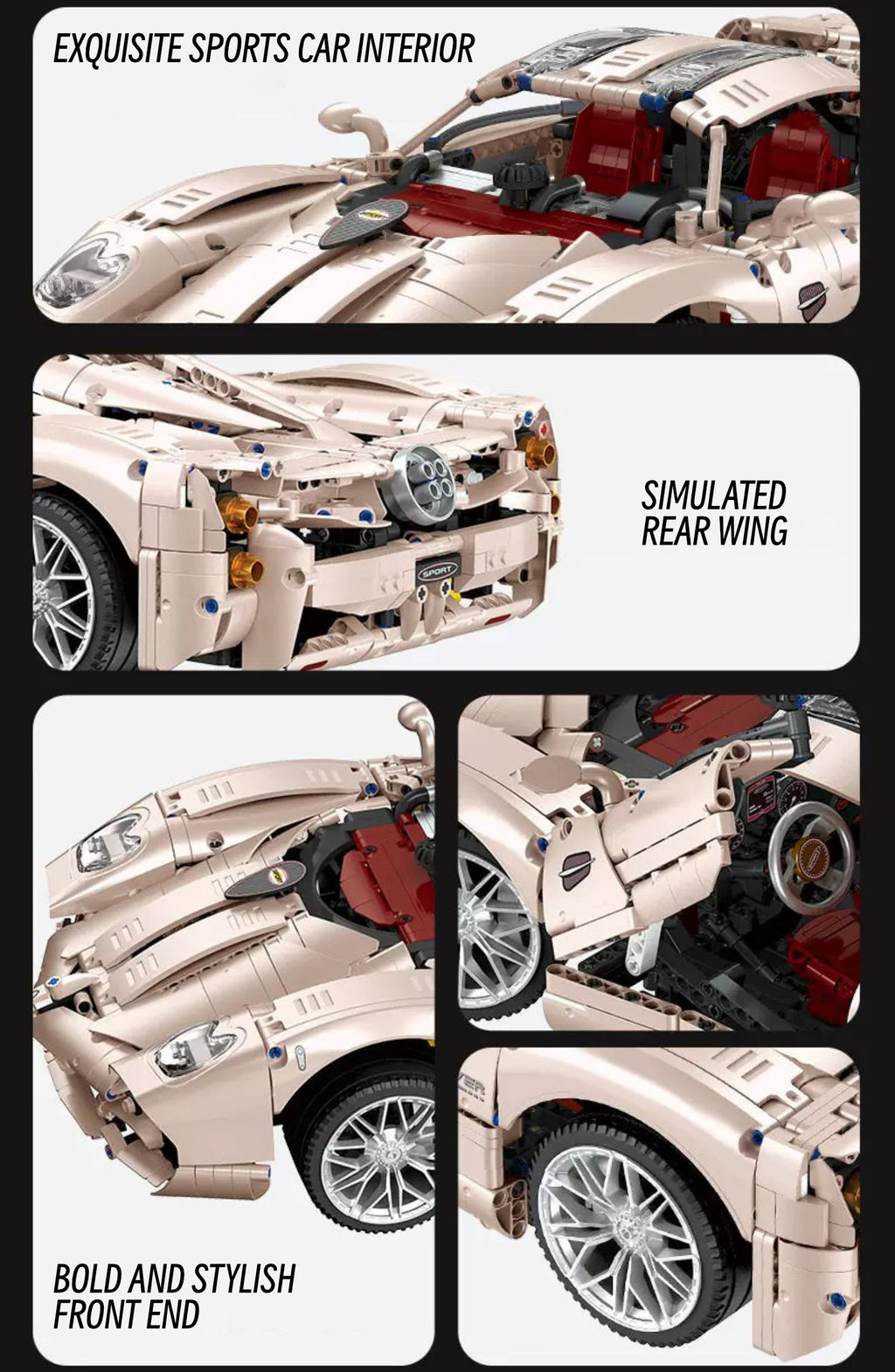 Pagani Utopia-J star-1：8 scale