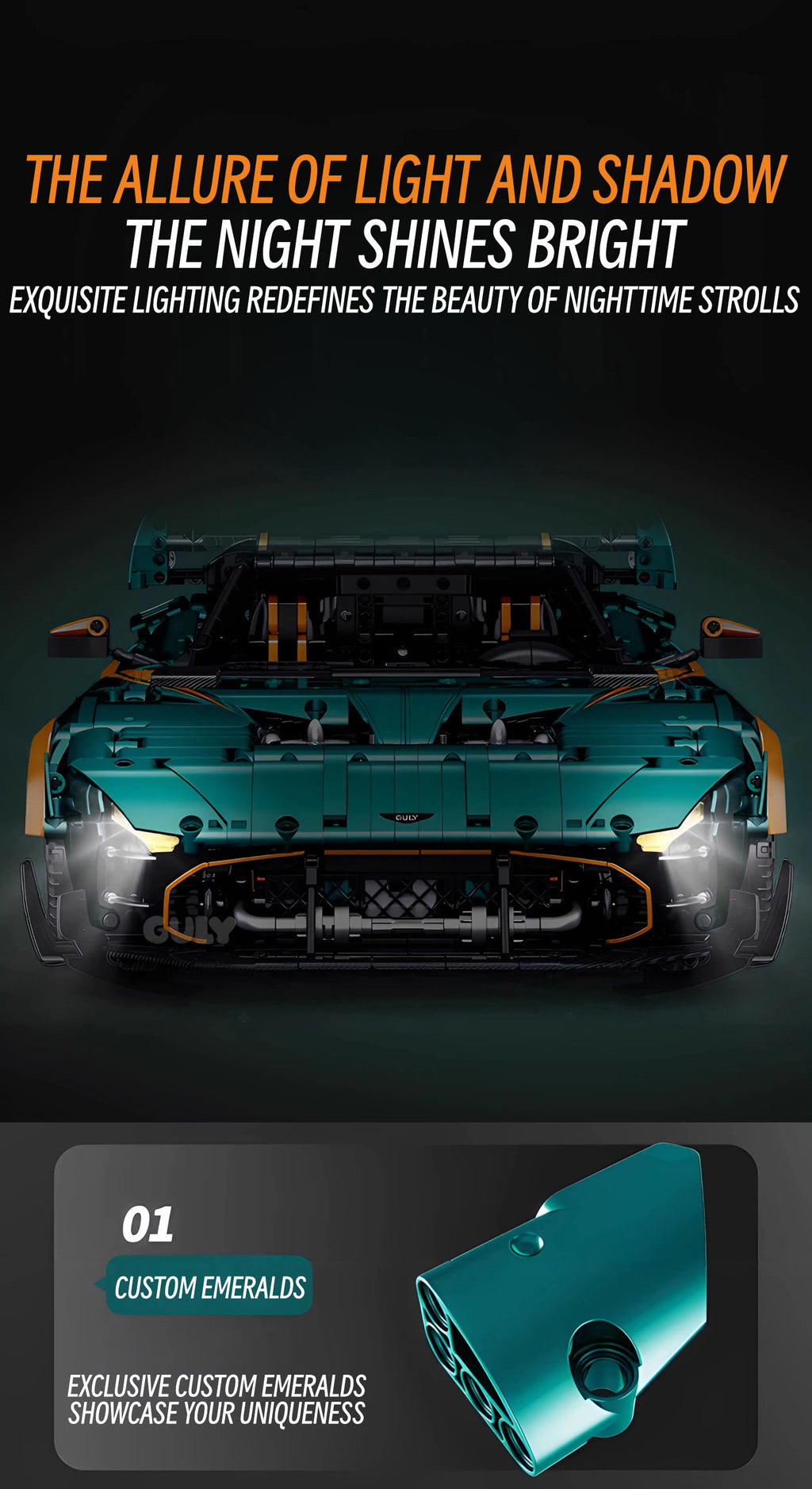 Aston Martin Vulcan-1:8 scale