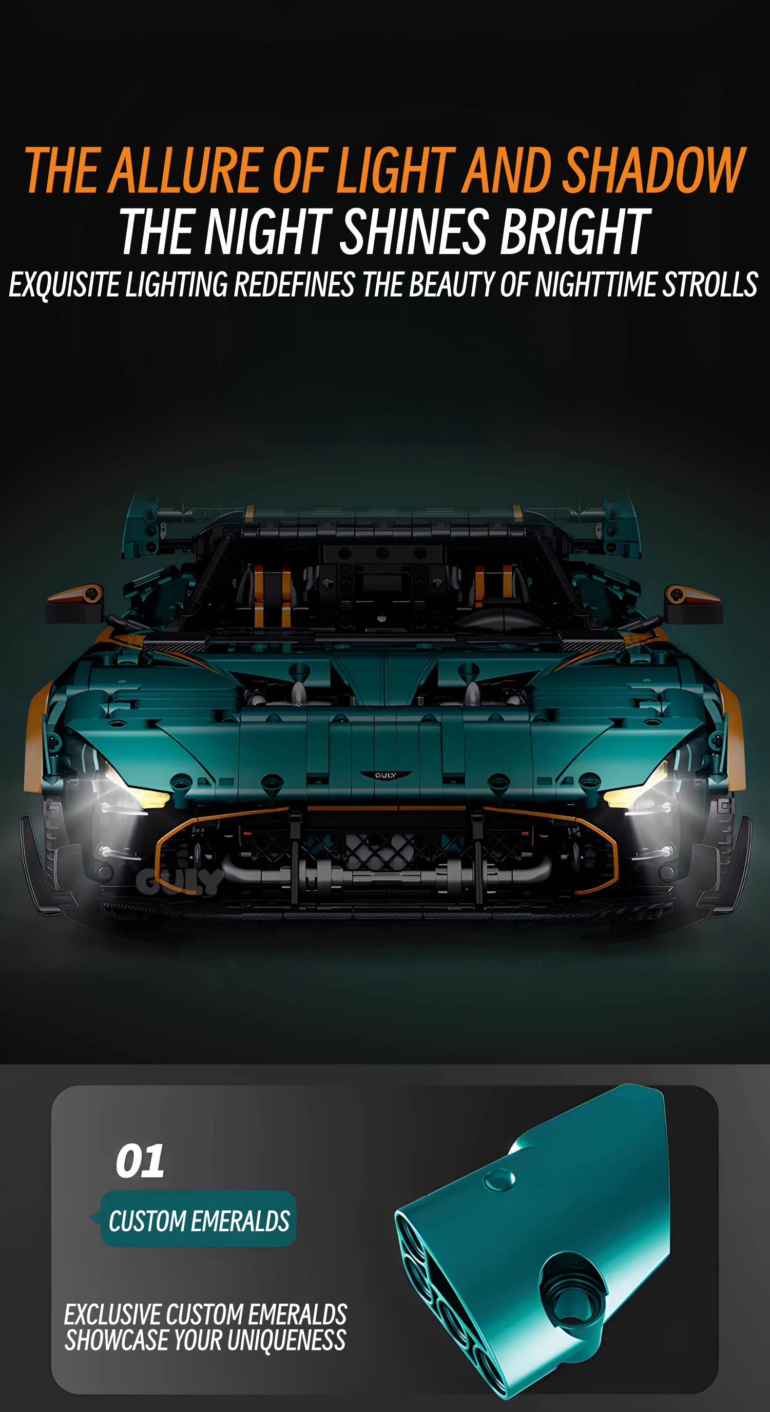 Aston Martin Vulcan-1:8 scale