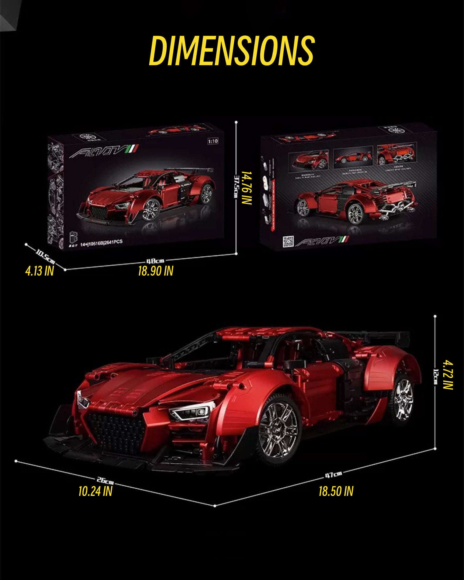 Audi R8-1：10 scale