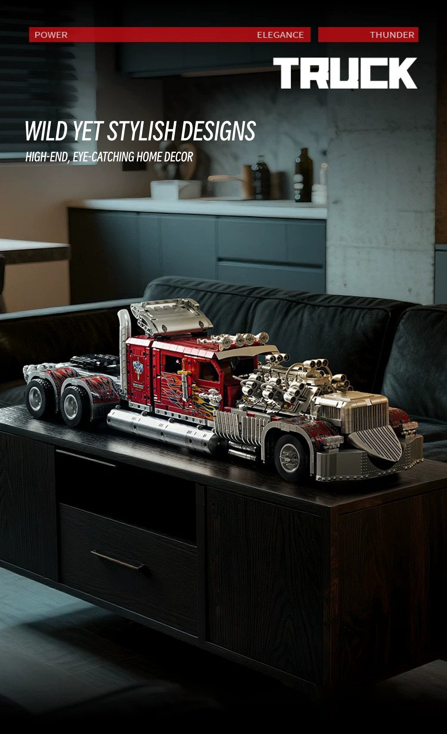Thor 24 heavy truck-1:8 scale