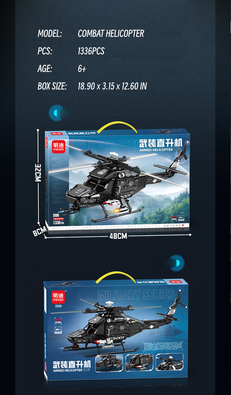 Military combat helicopter
