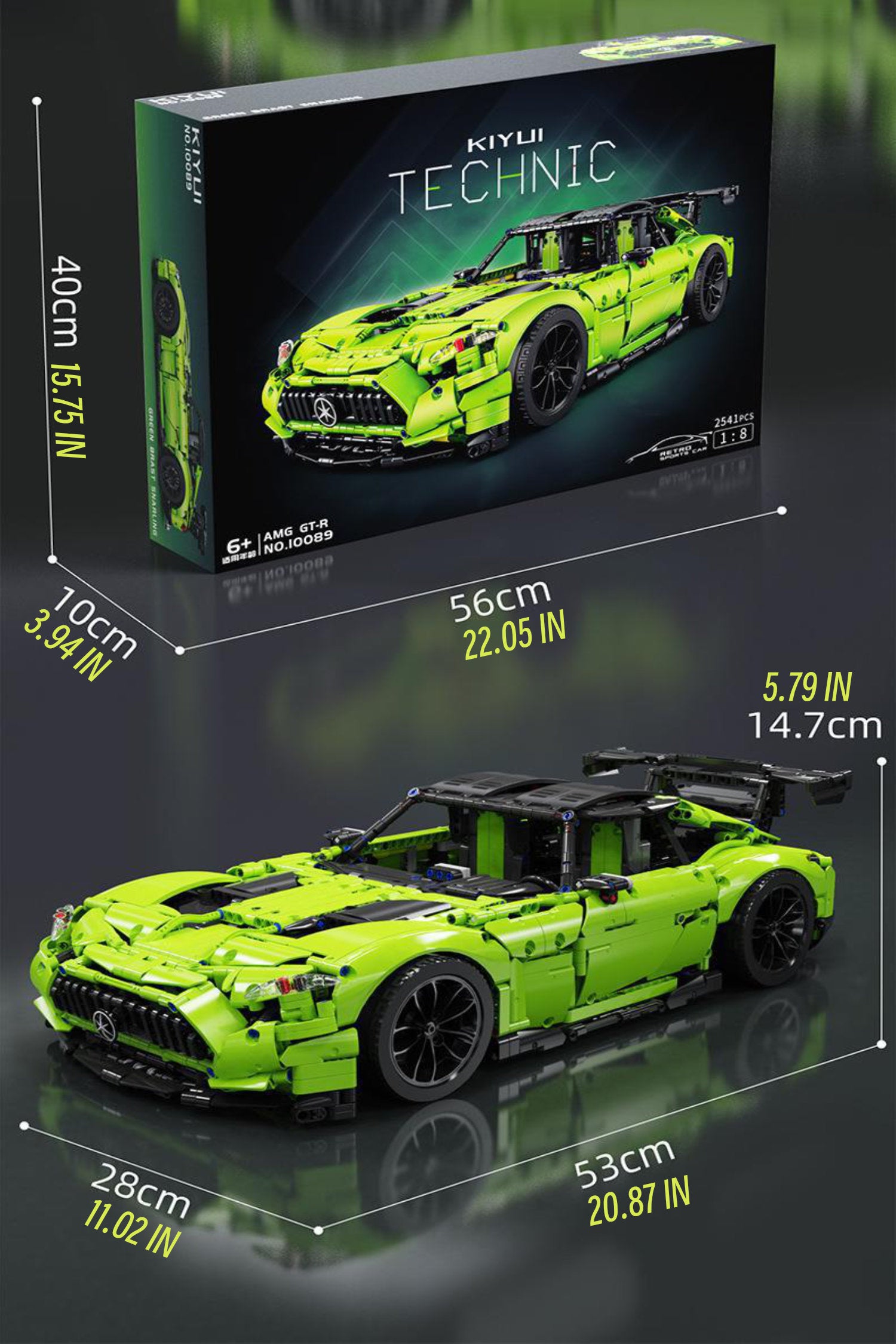 AMG-GREEN BEAST-1:8 SCALE