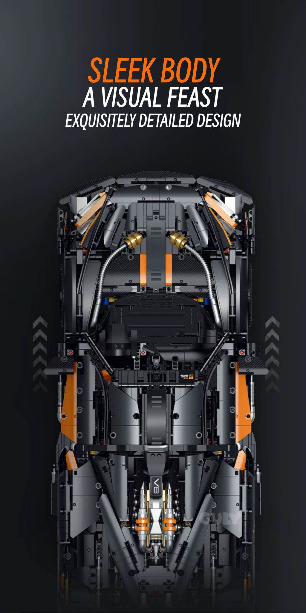 Mclaren sena-1:8 scale