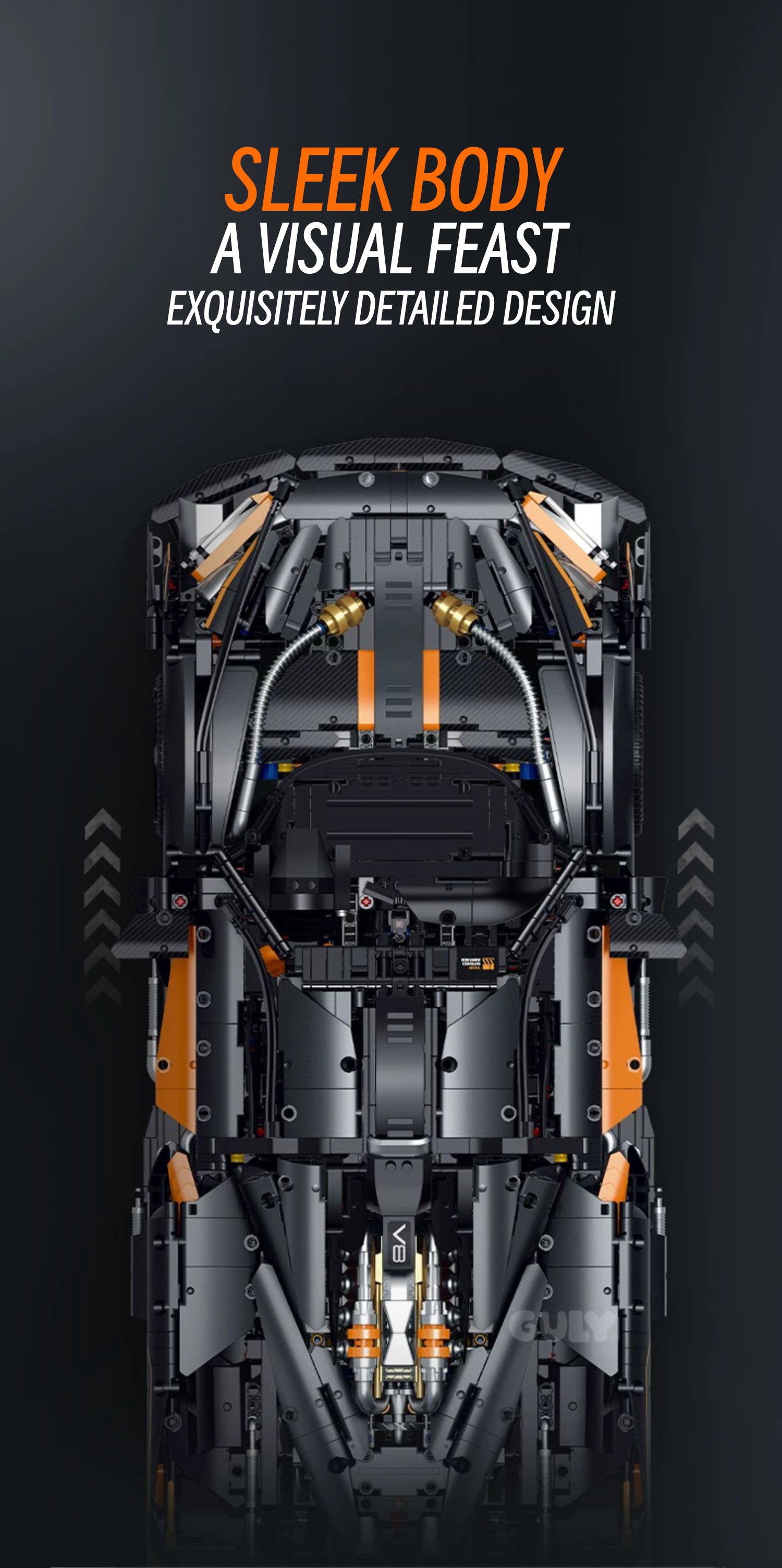 Mclaren sena-1:8 scale