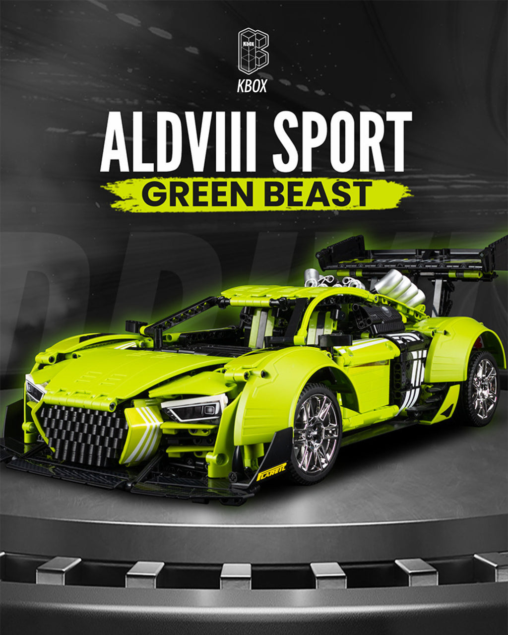 Audi R8-1：10 scale