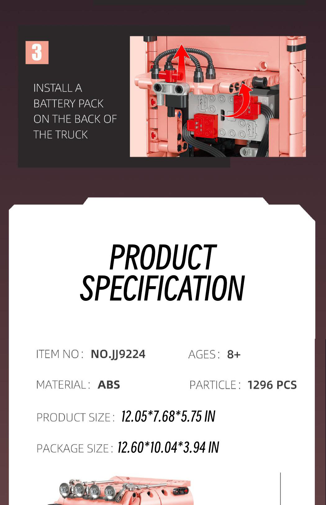 Pink Pig-1:10 SCALE