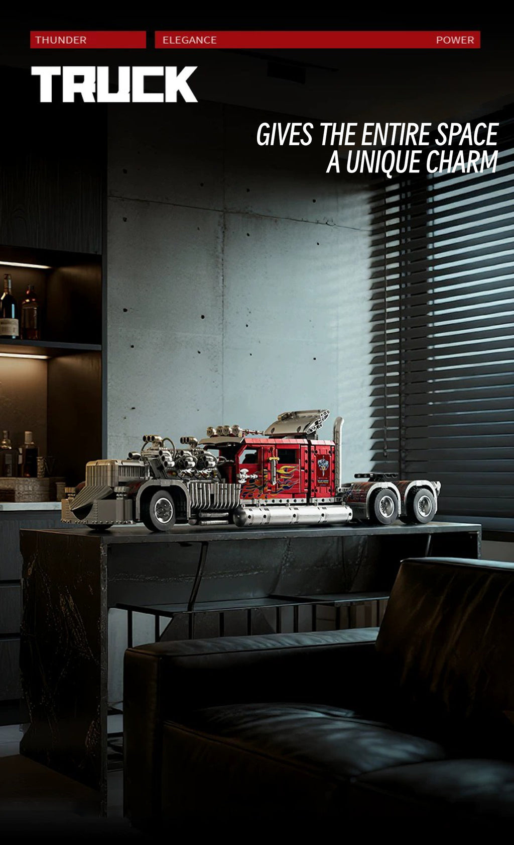 Thor 24 heavy truck-1:8 scale