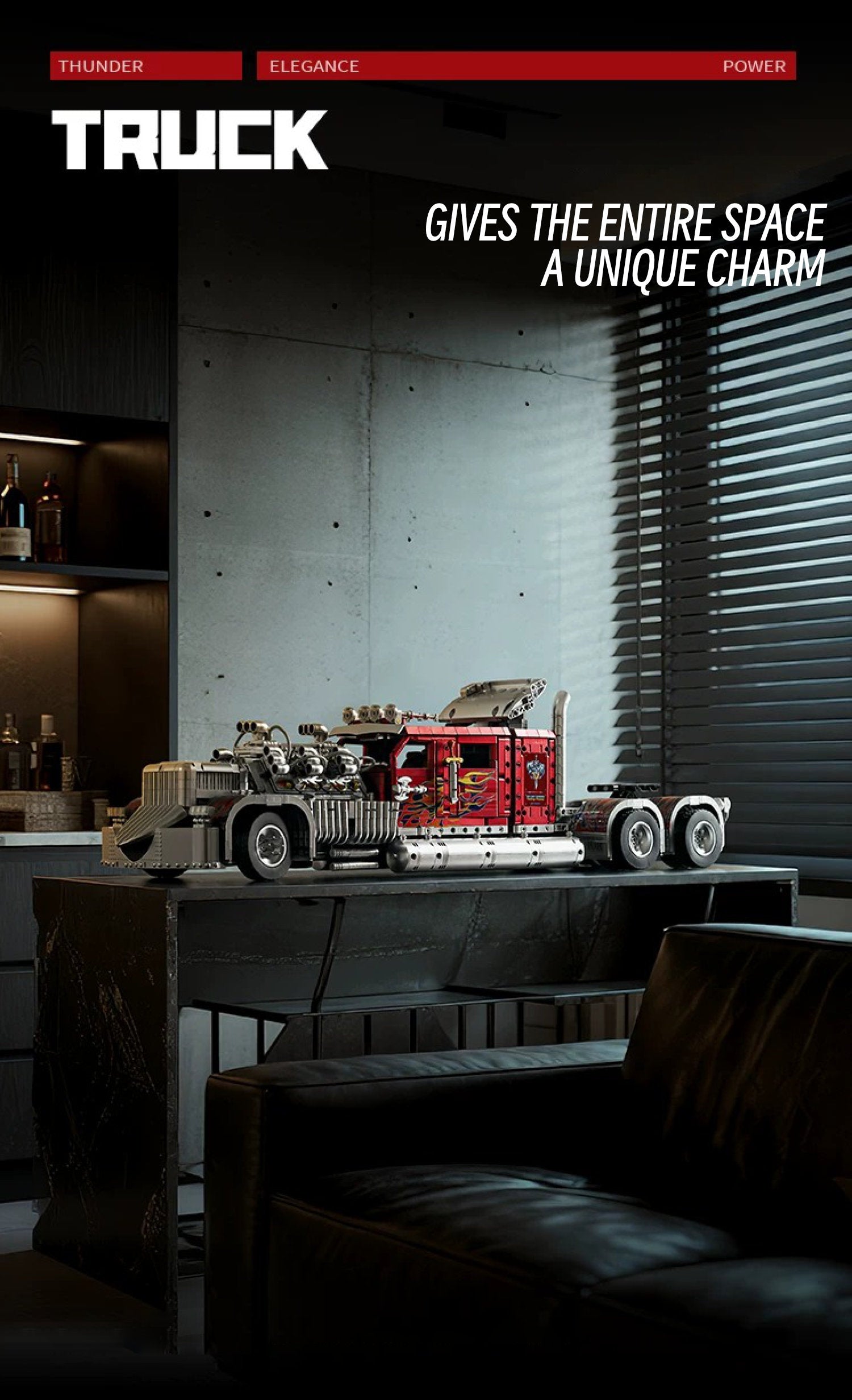Thor 24 heavy truck-1:8 scale