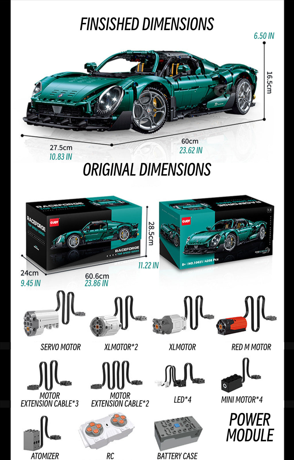 Alfa Romeo-1：8 scale