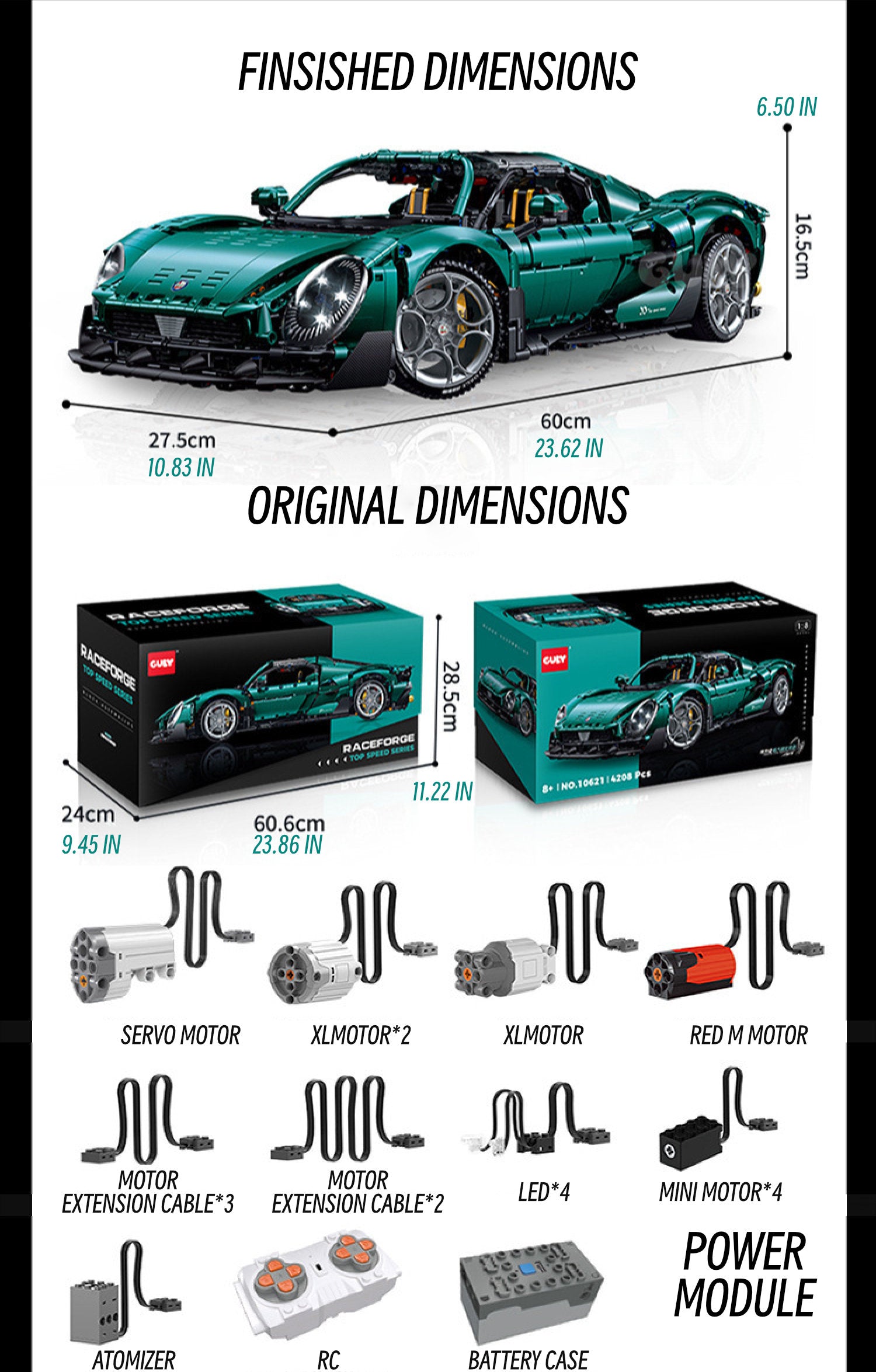 Alfa Romeo-1：8 scale