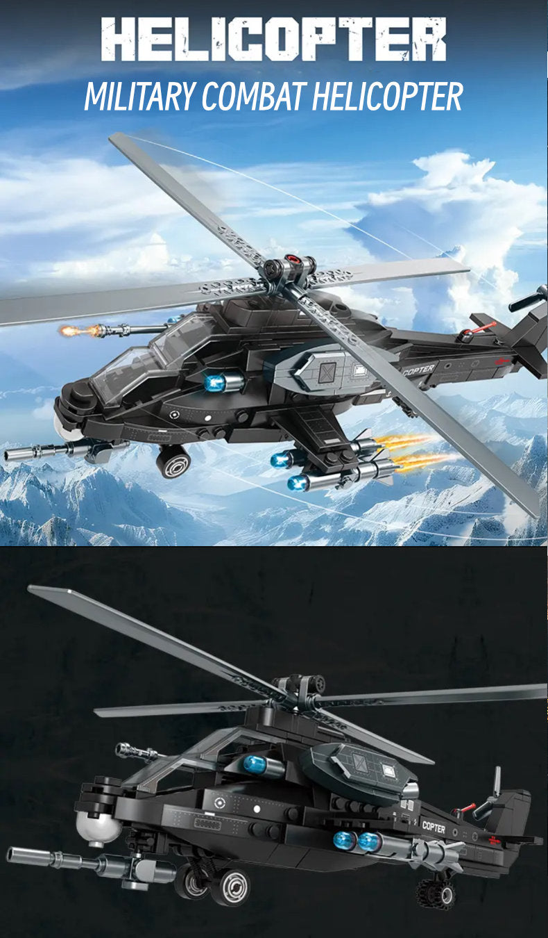 Military combat helicopter