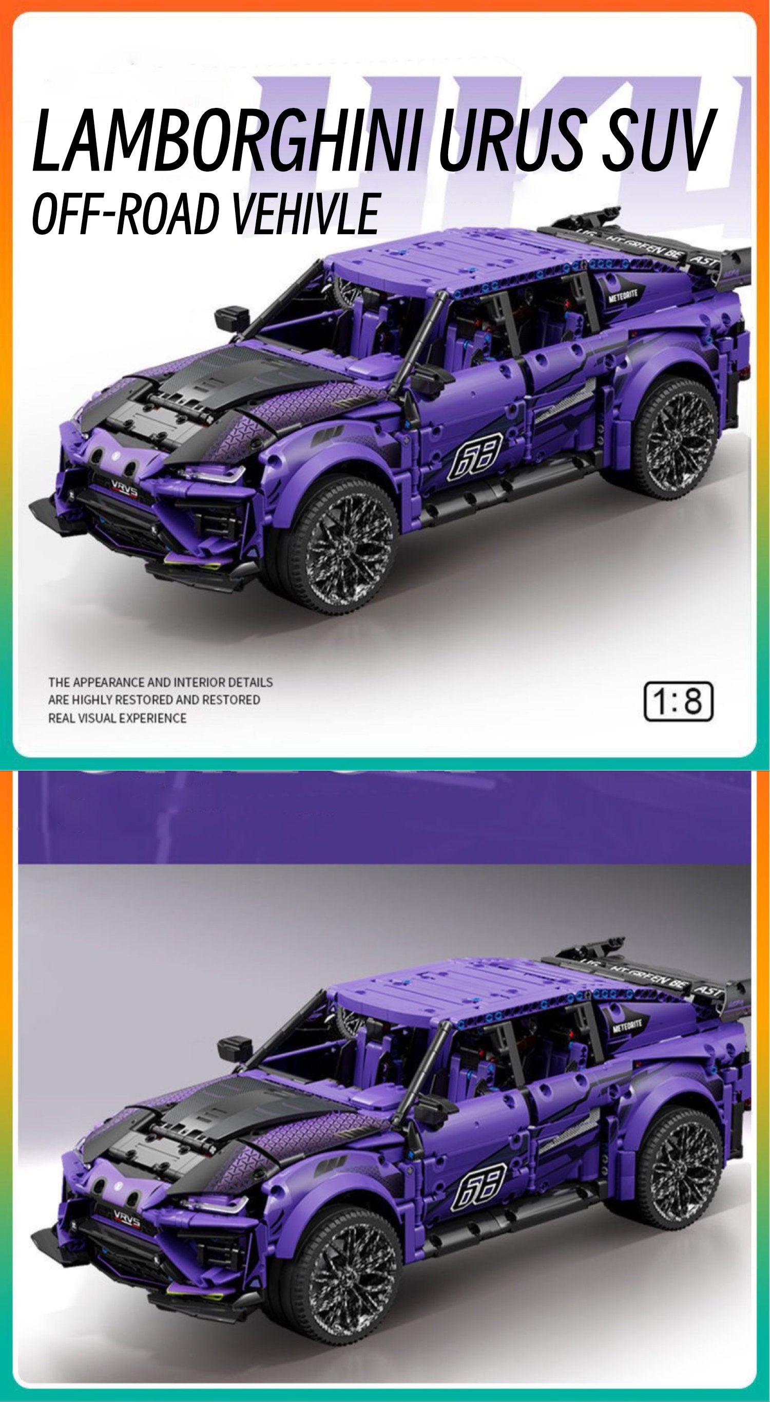 Rambo urus-1:8 scale