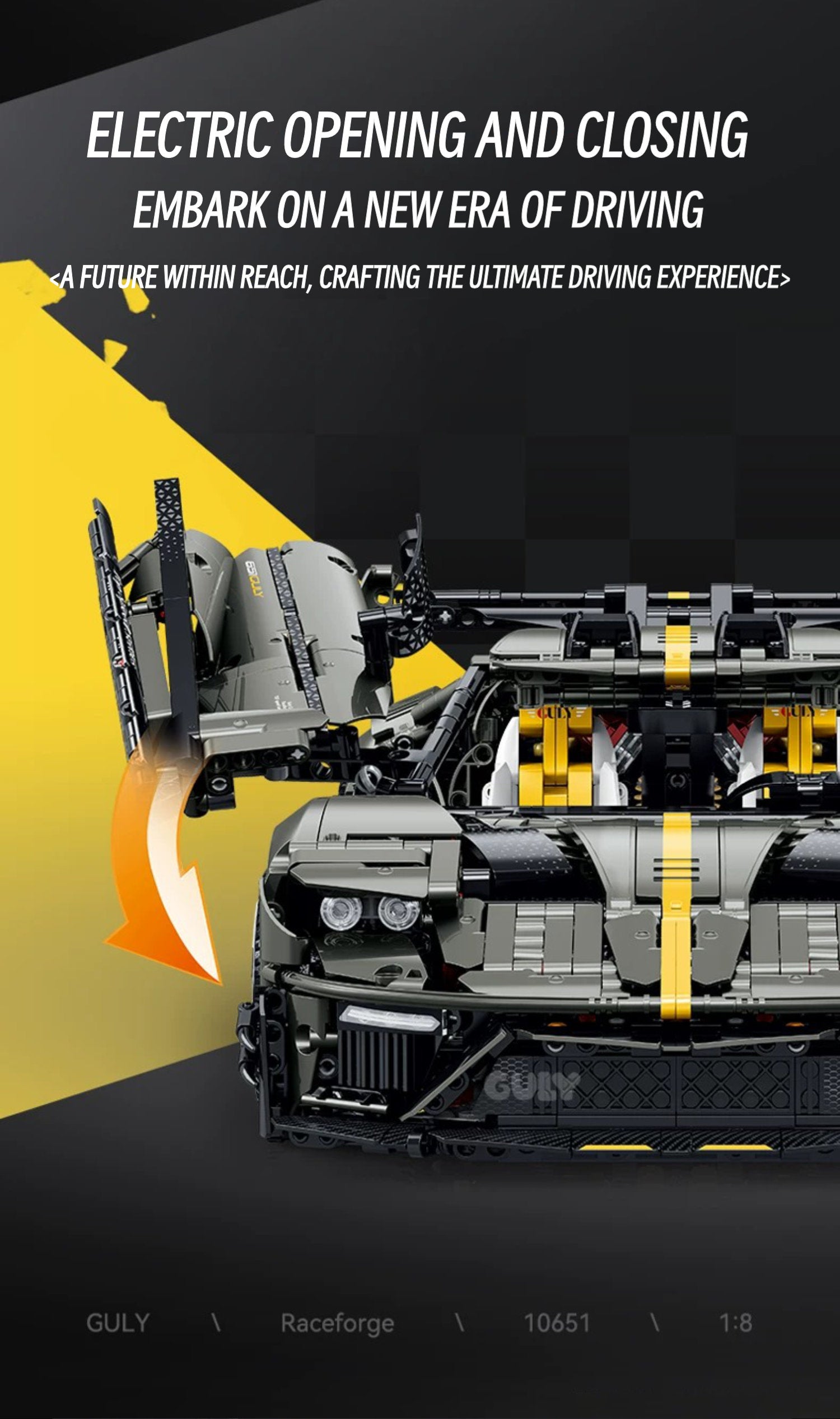 Ford GT mansory-1:8 scale