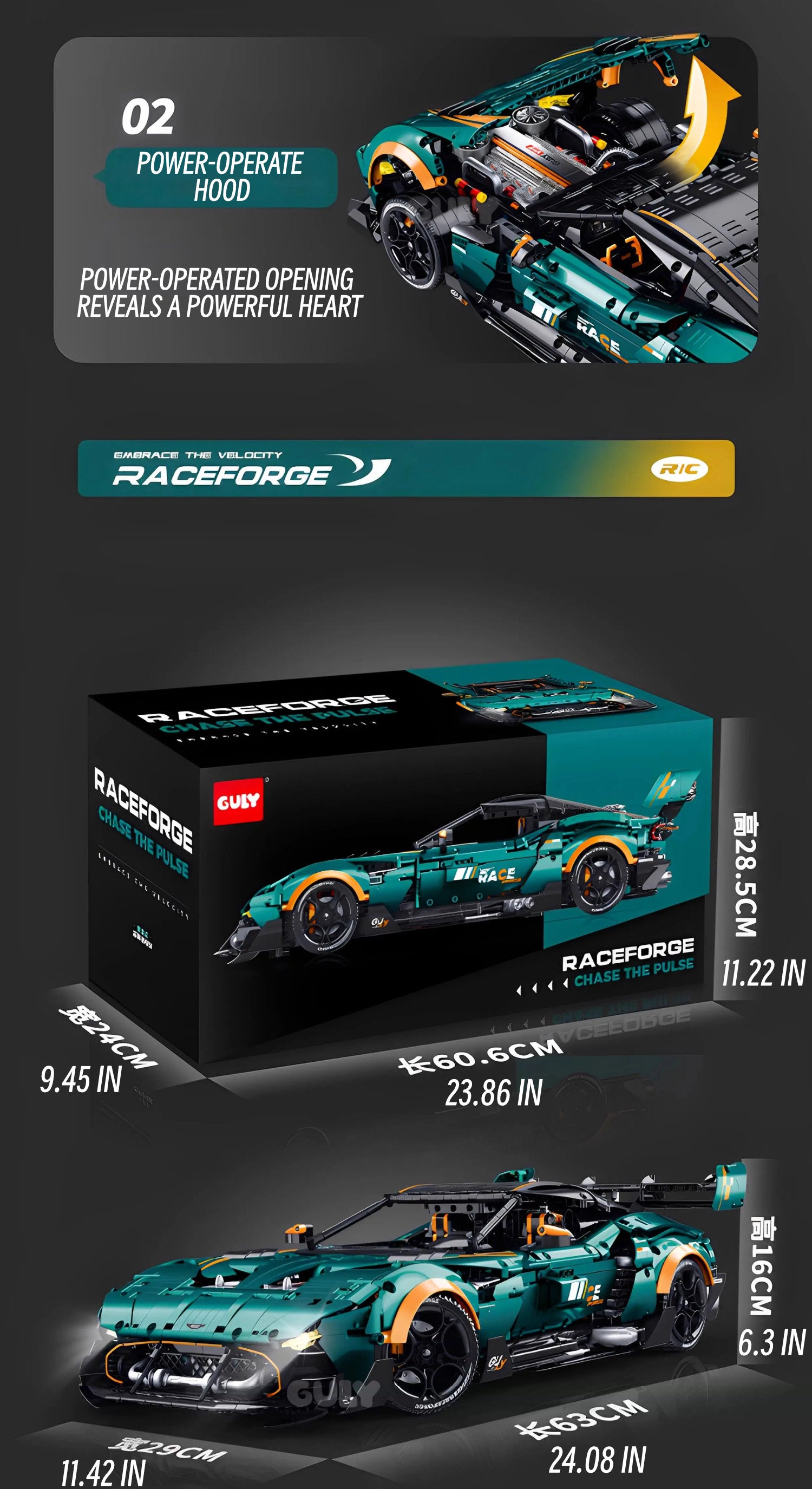 Aston Martin Vulcan-1:8 scale