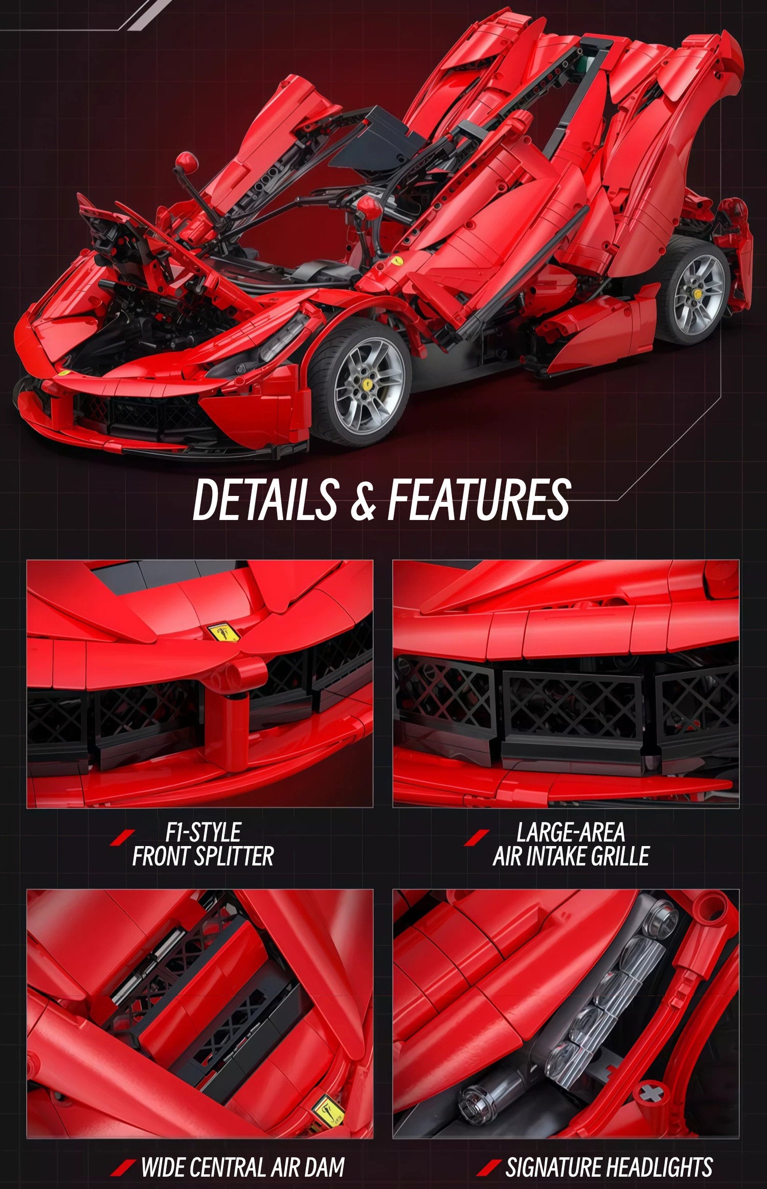 ‌LaFerrari‌-1：8 scale
