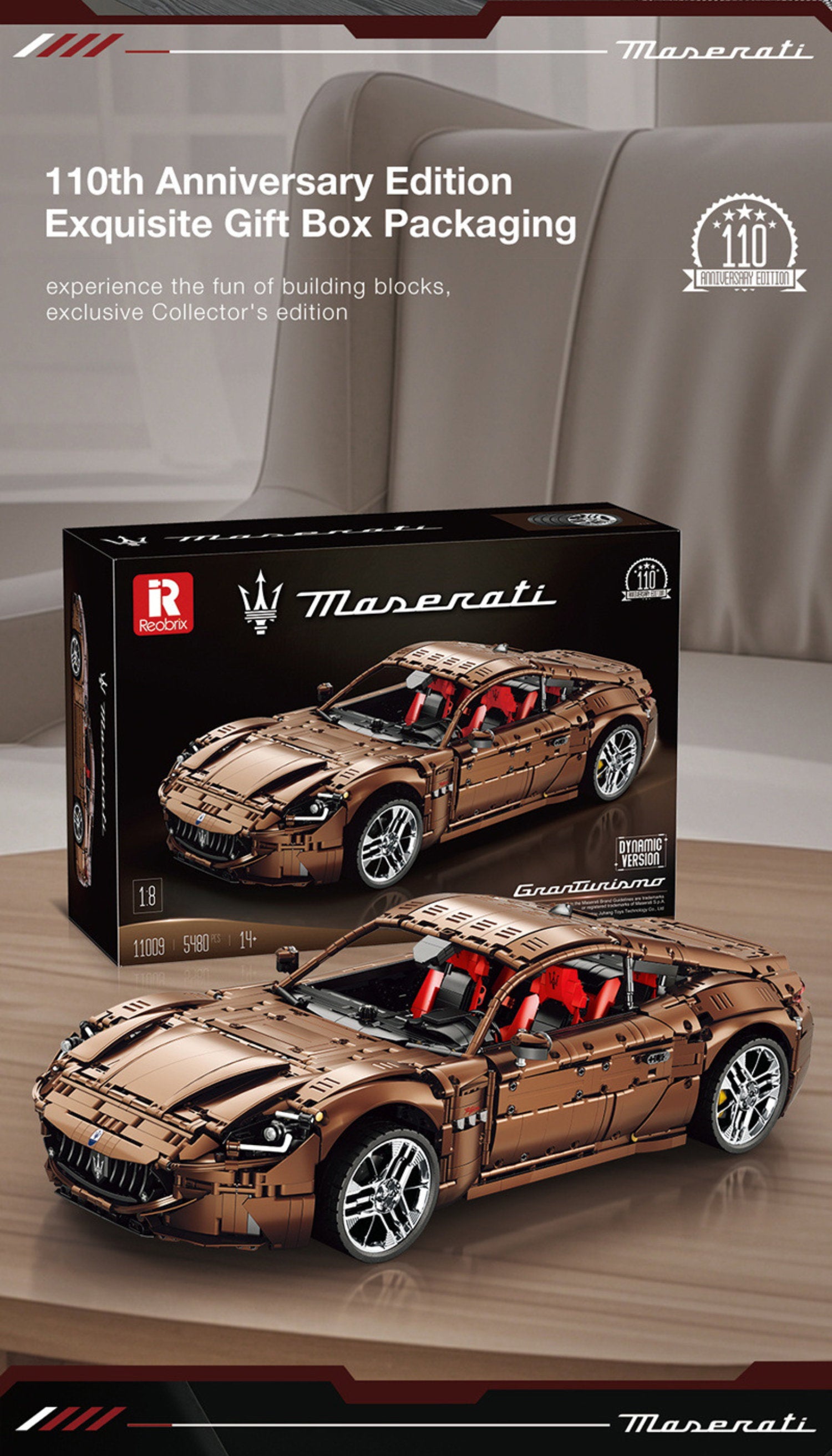 Maserati Quattroporte-1：8 scale