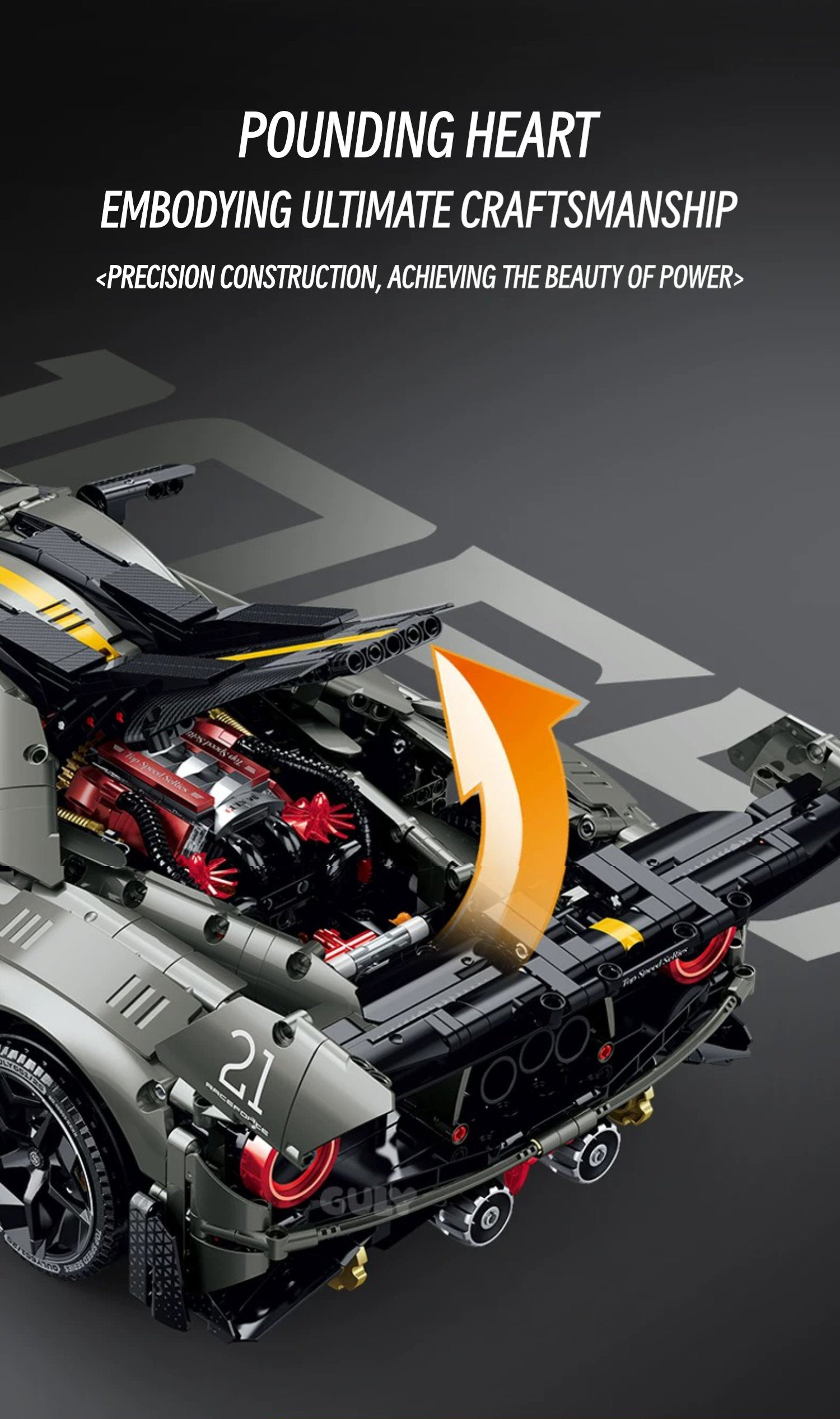 Ford GT mansory-1:8 scale